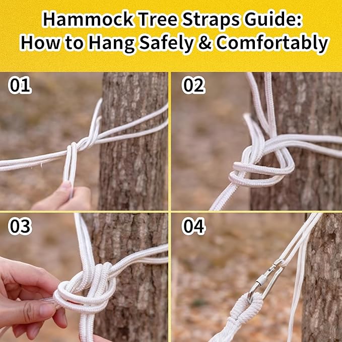 2Pack Hammocks |Camping Hammock | Portable Outdoor Hammock Set | for Hiking, Backpacking and Camping | (Blue Stripe and Blue Stripe)