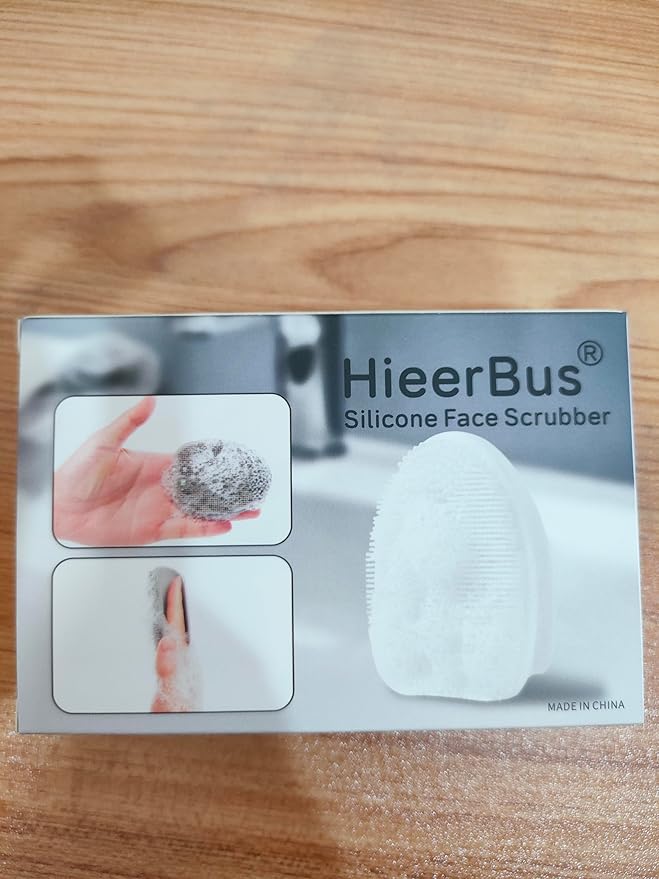 Silicone Face Scrubber,2 Pack Face Scrubber for Women Men, Facial Cleansing Brush Face Exfoliator Scrubber Brushes for Facial Cleansing Exfoliating Blackhead Remover Acne Pore Face Massaging