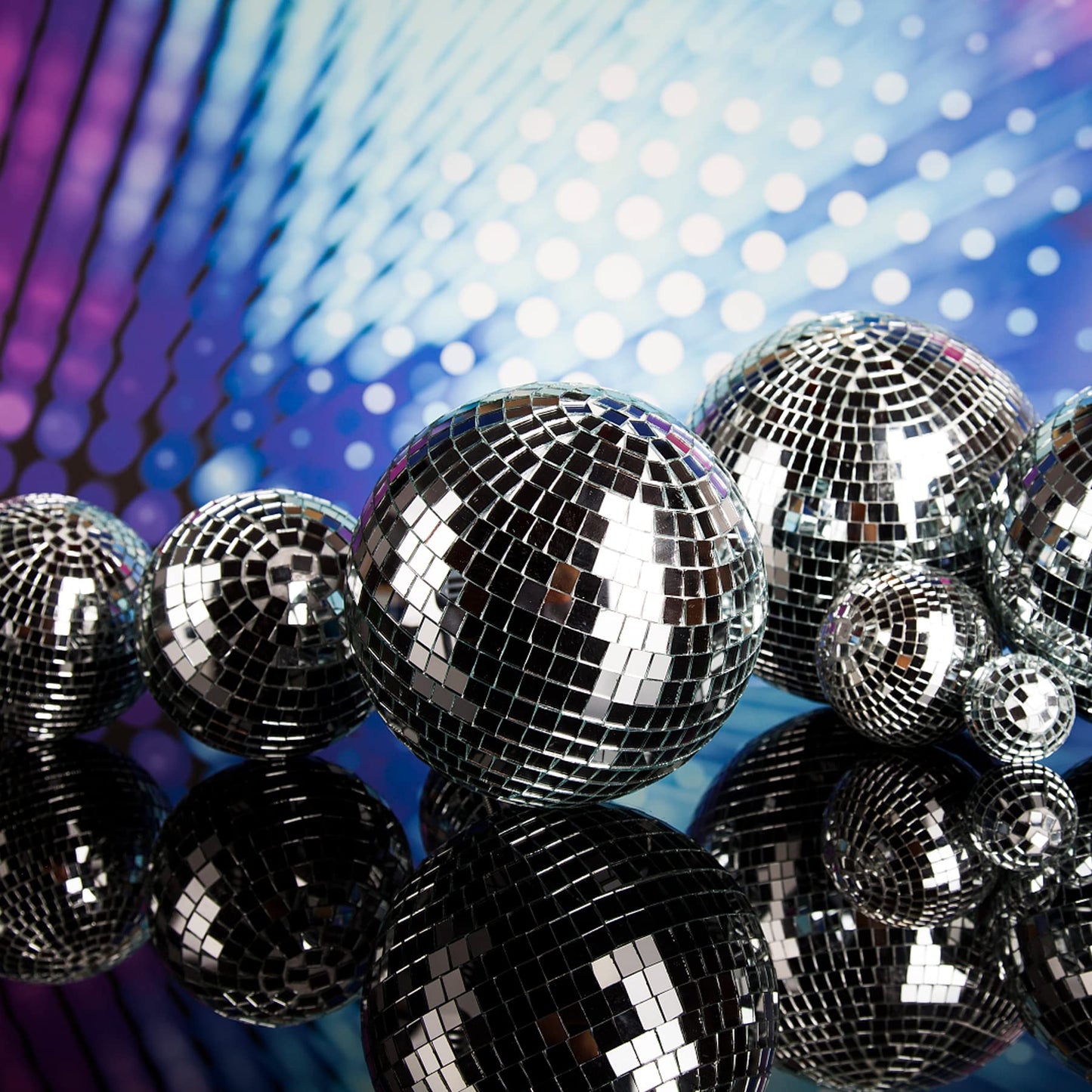 18000 PCS Silver Mini Square Disco Tiles, 5 x 5 mm Self-Adhesive Mirror Mosaic Tiles，Glass Mosaic Stickers for Vases, Cups, Home Decoration