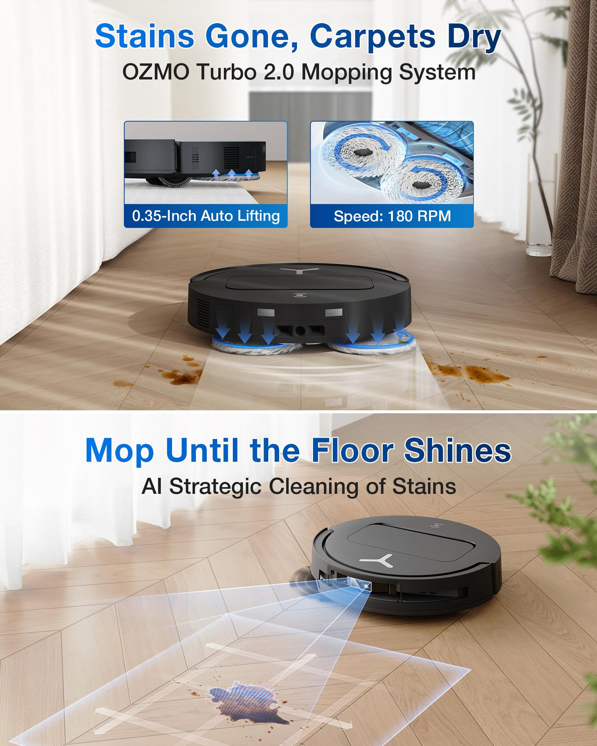 DEEBOT T50S PRO Omni Robot Vacuum and Mop