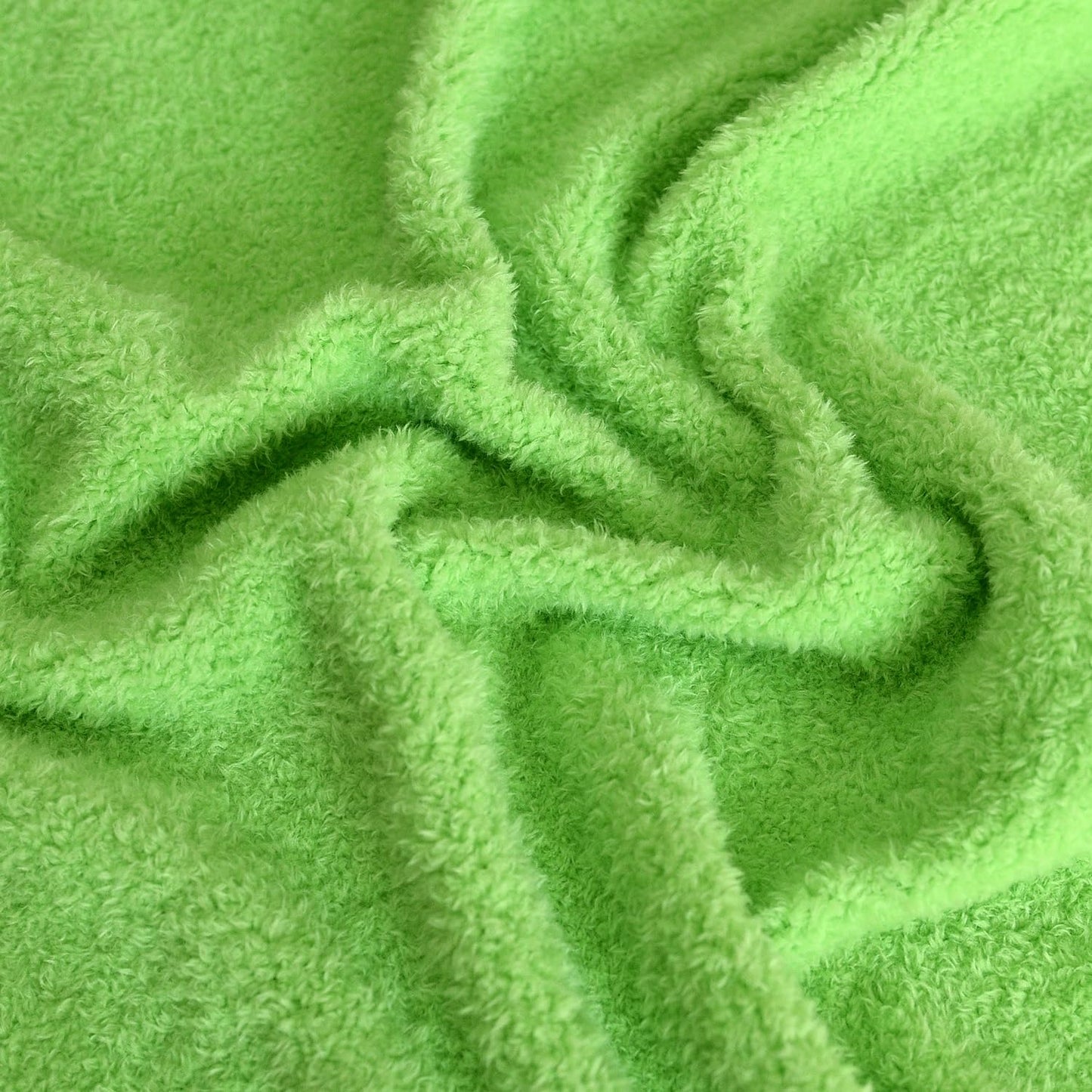 Surf turtle Faux Fur Fabric,Fluffy,Soft Craft Material for DIY Crafts,Rugs, Pillows,Projects, Sewing 36''x60'', Emerald Green