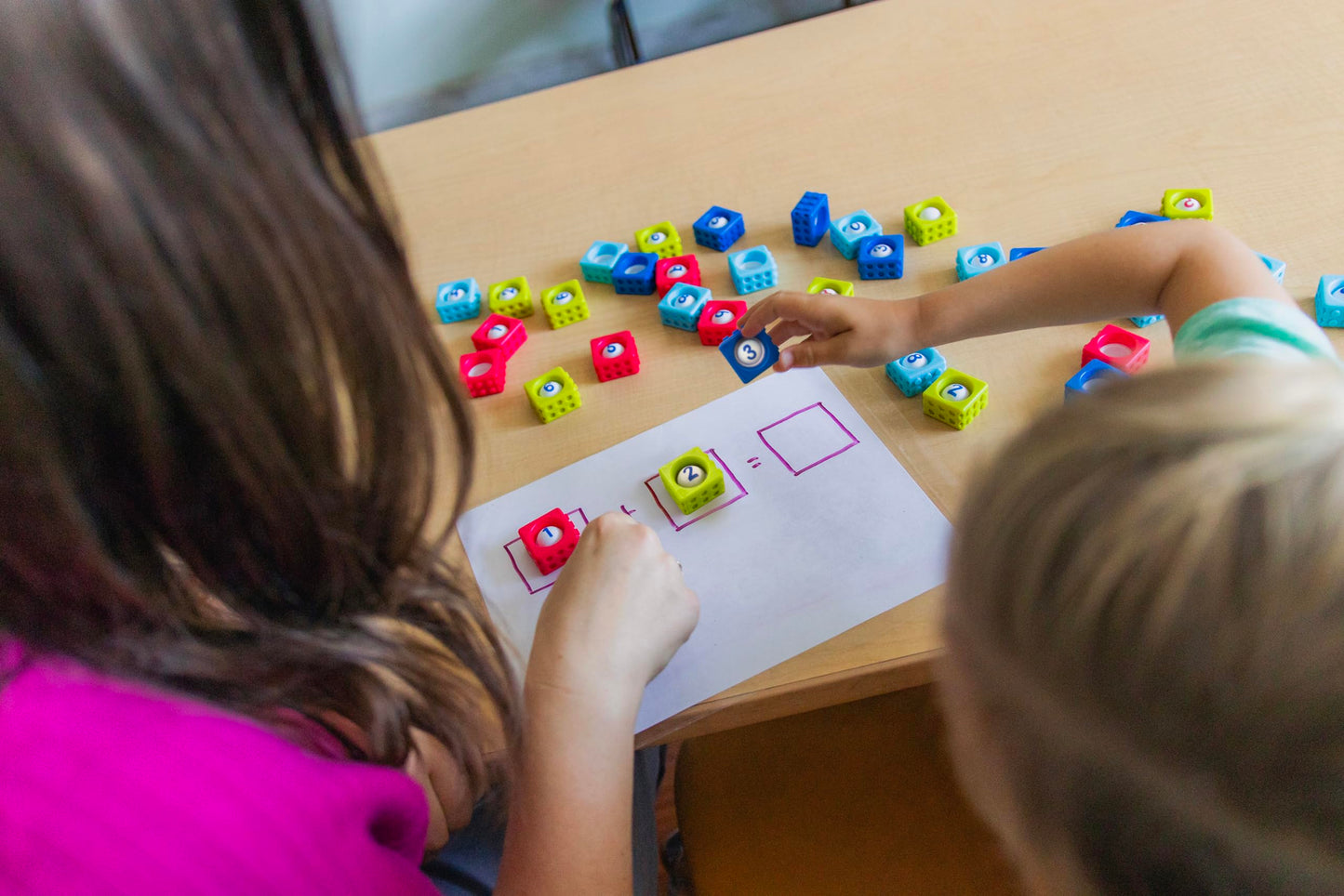 Educational Insights Number BubbleBrix - Sensory Number Blocks for Toddlers 3-5, Preschool Math Learning Toys, Stackable Toddler Counting Blocks, Toddler Pop It Toys for Learning Numbers