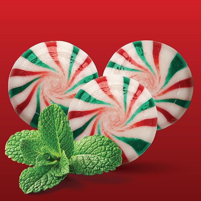 Starlight Mints - 2 Pound Pack (About 150 Count) - Peppermint Candy - Pinwheel Bulk Mints Individually Wrapped - Mint Candy for Office Bowls, Parties and Events (Pack of 2)