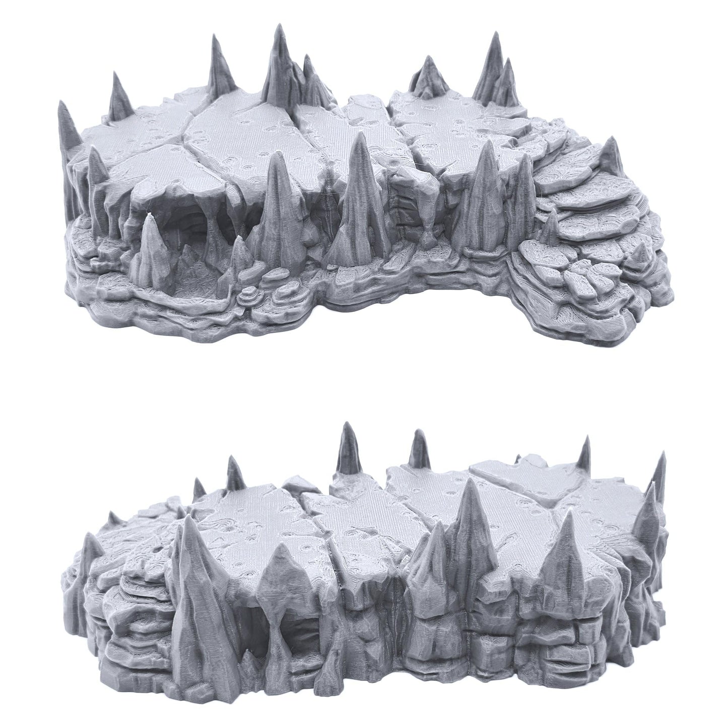 EnderToys Raised Caverns - DND Terrain Scenery for Tabletop 28mm Miniatures Wargame