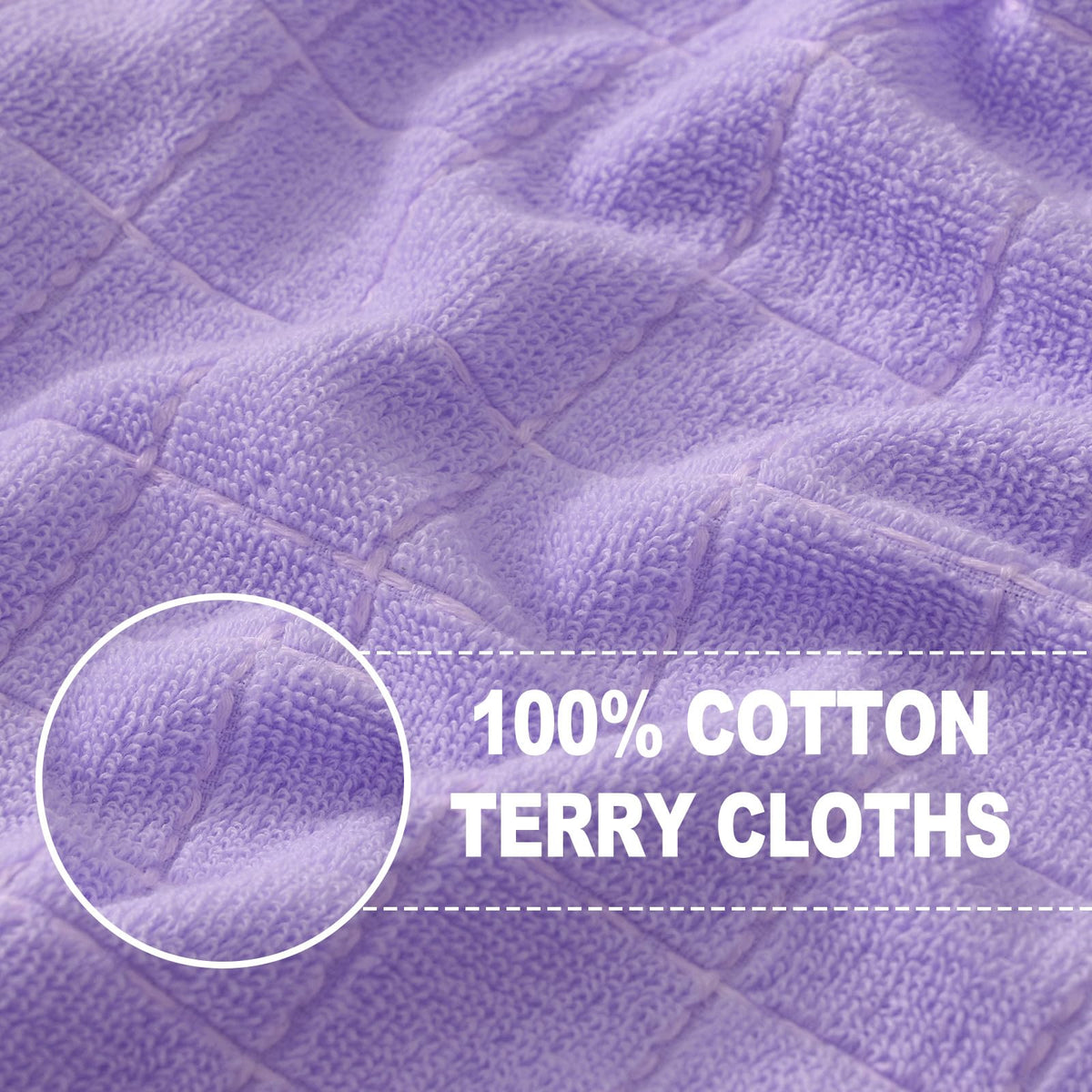 100% Cotton Terry Kitchen Towels (12 Count)