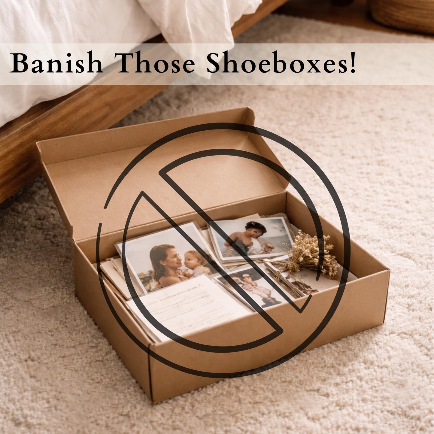 cherish & dwell Beautiful Cozy Corduroy Decorative Storage Boxes with Lids – Set of 2 Keepsake Boxes for Photos, Documents and Home Decor Accents - Giftable Memory Boxes