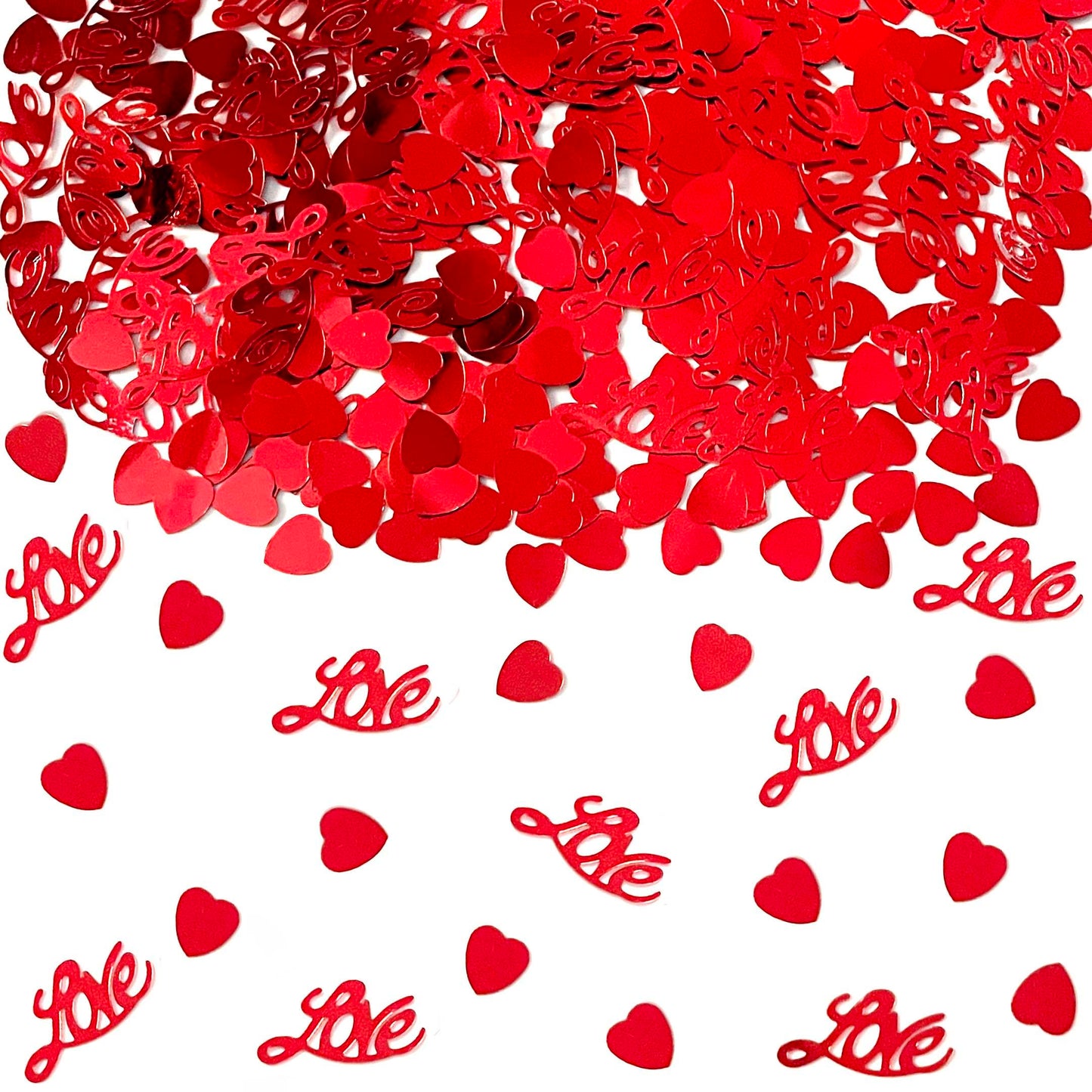 Valentine's Day confetti Love Hearts Table Confetti for Wedding Decoration Supplies Valentine's Day Party Sets