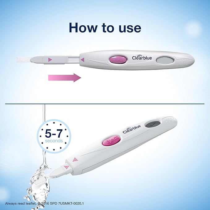 Clearblue Digital Ovulation Predictor Kit, Featuring with Digital Results, 10 Digital Ovulation Tests. (Pack of 2)