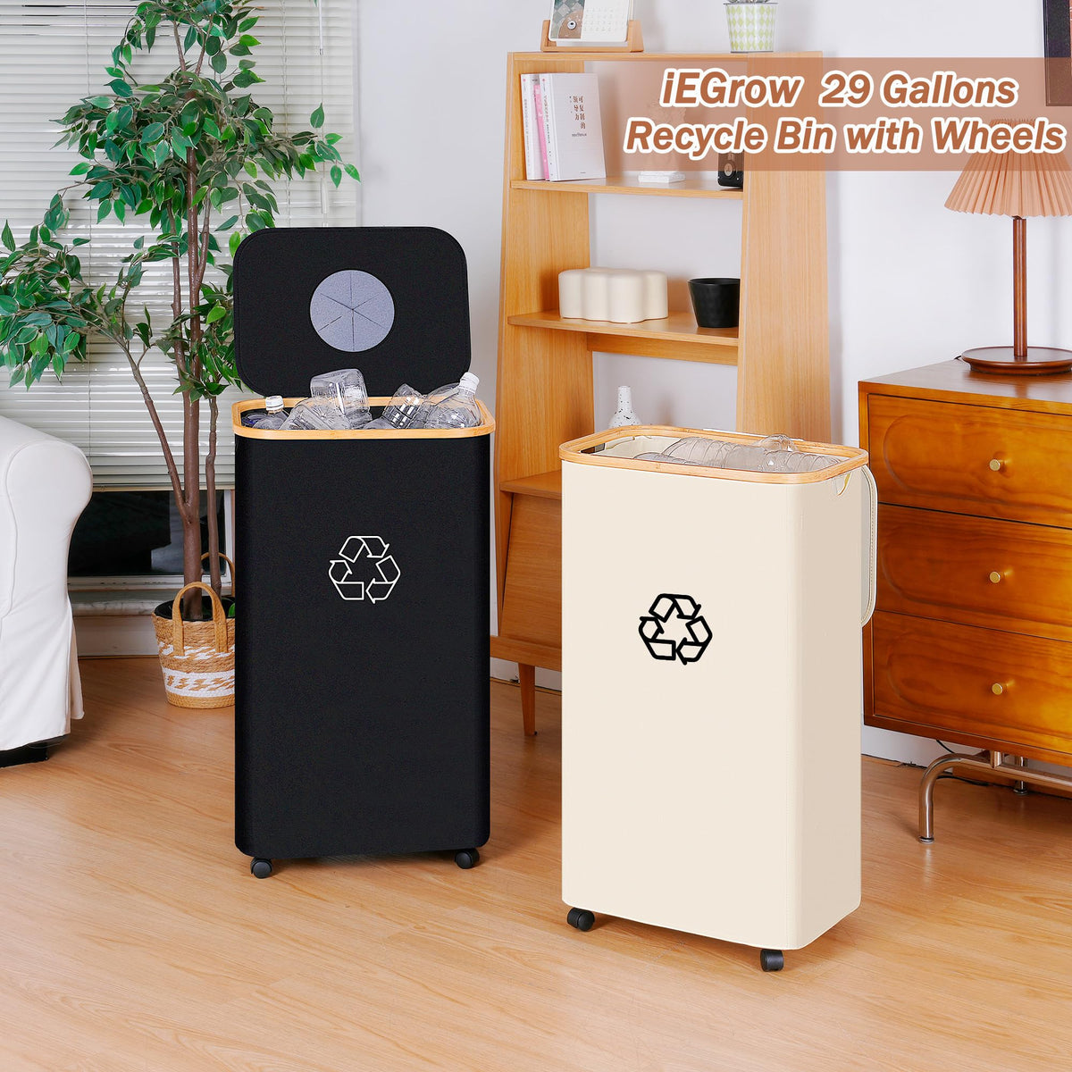 111L Recycling Bins for Kitchen