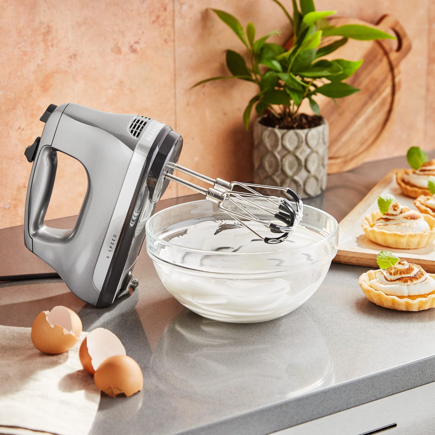 KitchenAid Flex Edge Beater Accessory for Select Hand Mixer, KHMFEB2