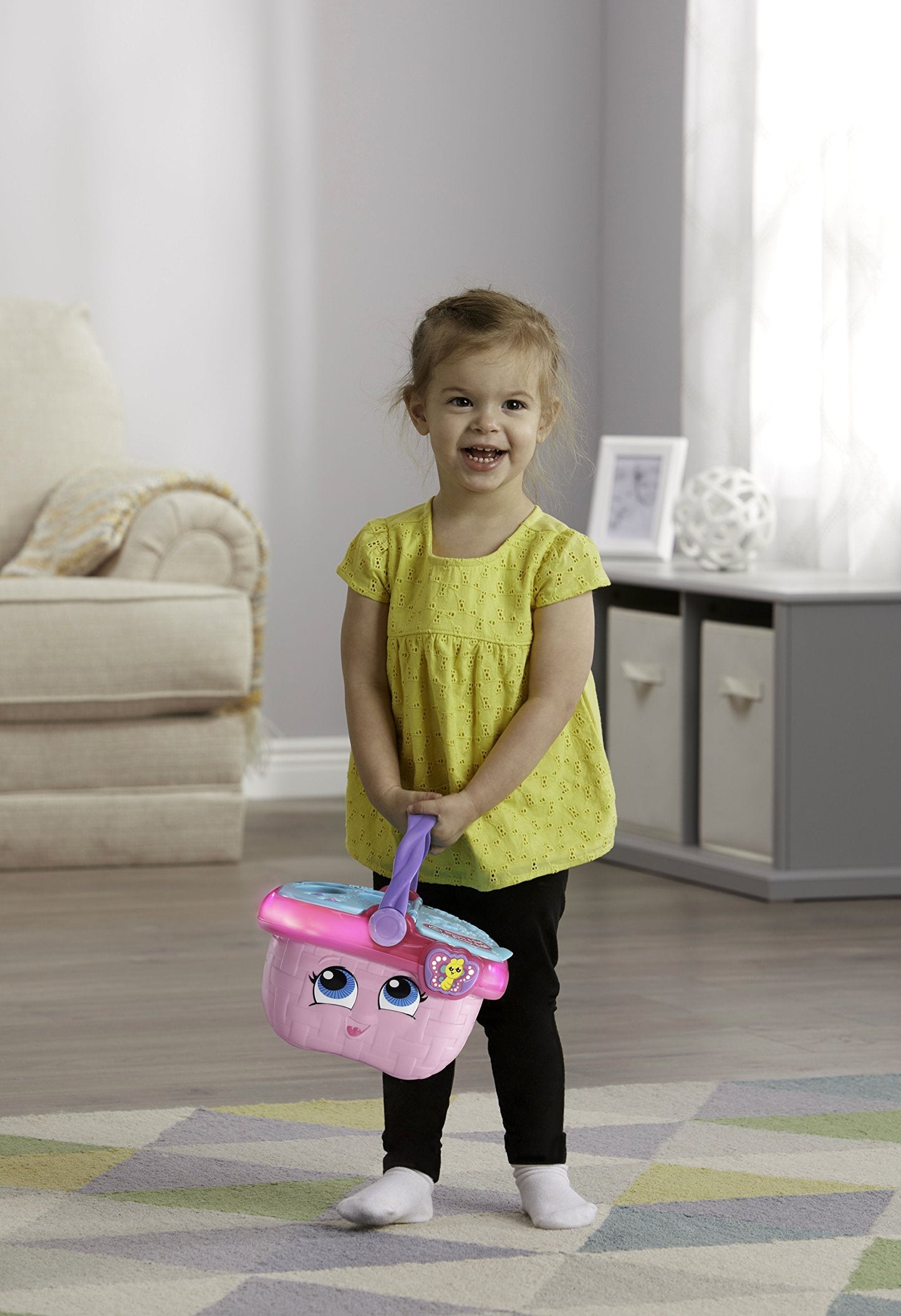 LeapFrog Shapes and Sharing Picnic Basket (Frustration Free Packaging), Pink