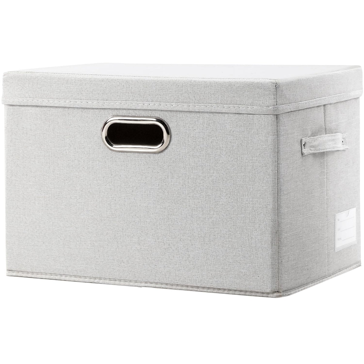 Collapsible Storage Bin with Lid [1