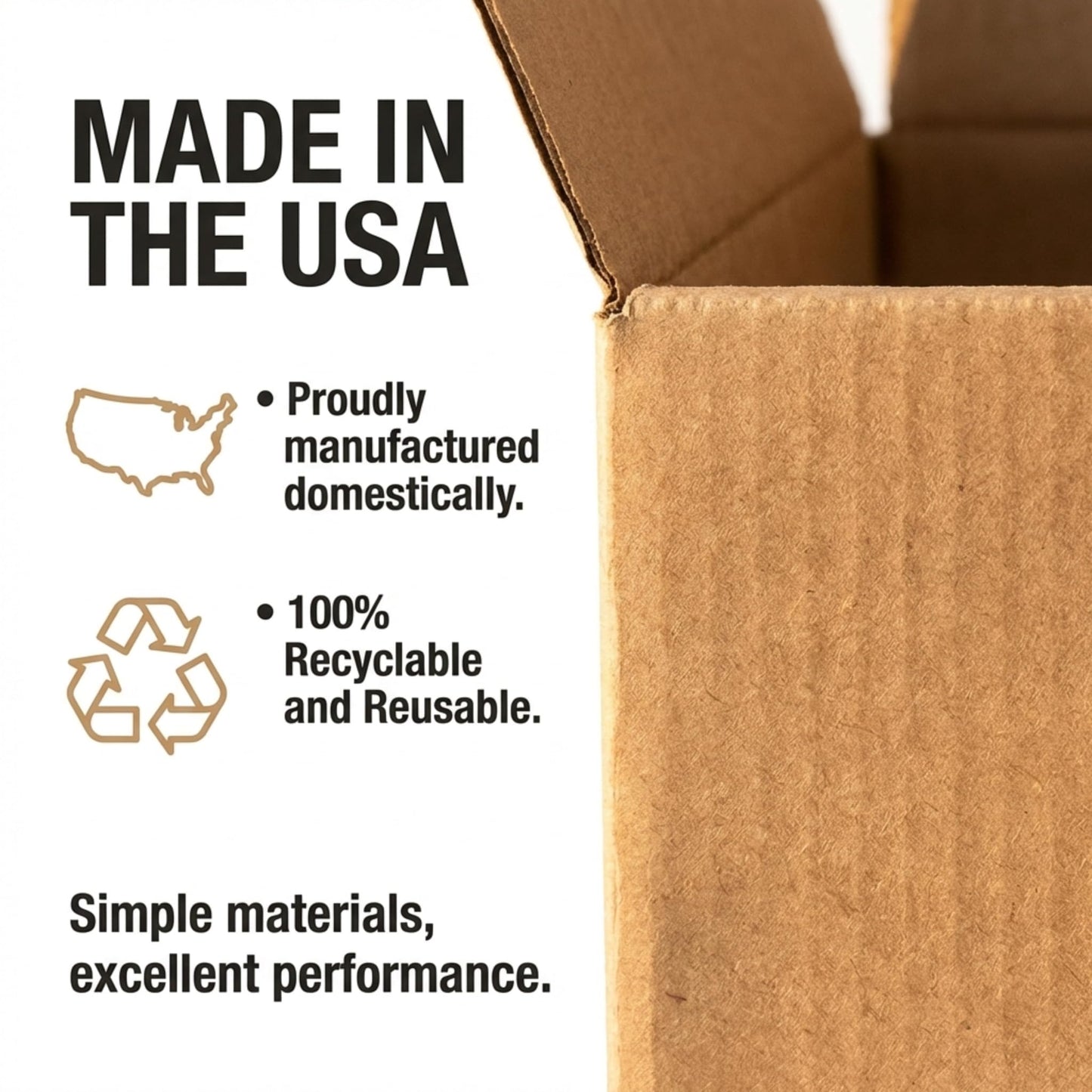 BOX USA Cube Shipping Boxes 8"L x 8"W x 8"H (25-Pack) - Small Corrugated Cardboard Packaging Boxes for Shipping, Packing, Moving, and Storage at Home, Office, or Business