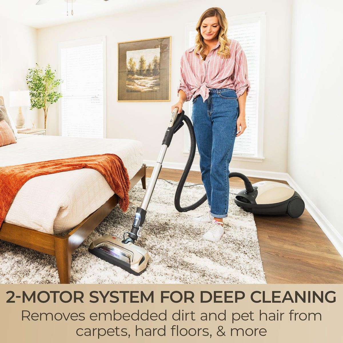 Elite Ultra Plush 700 Series Bagged Canister Vacuum