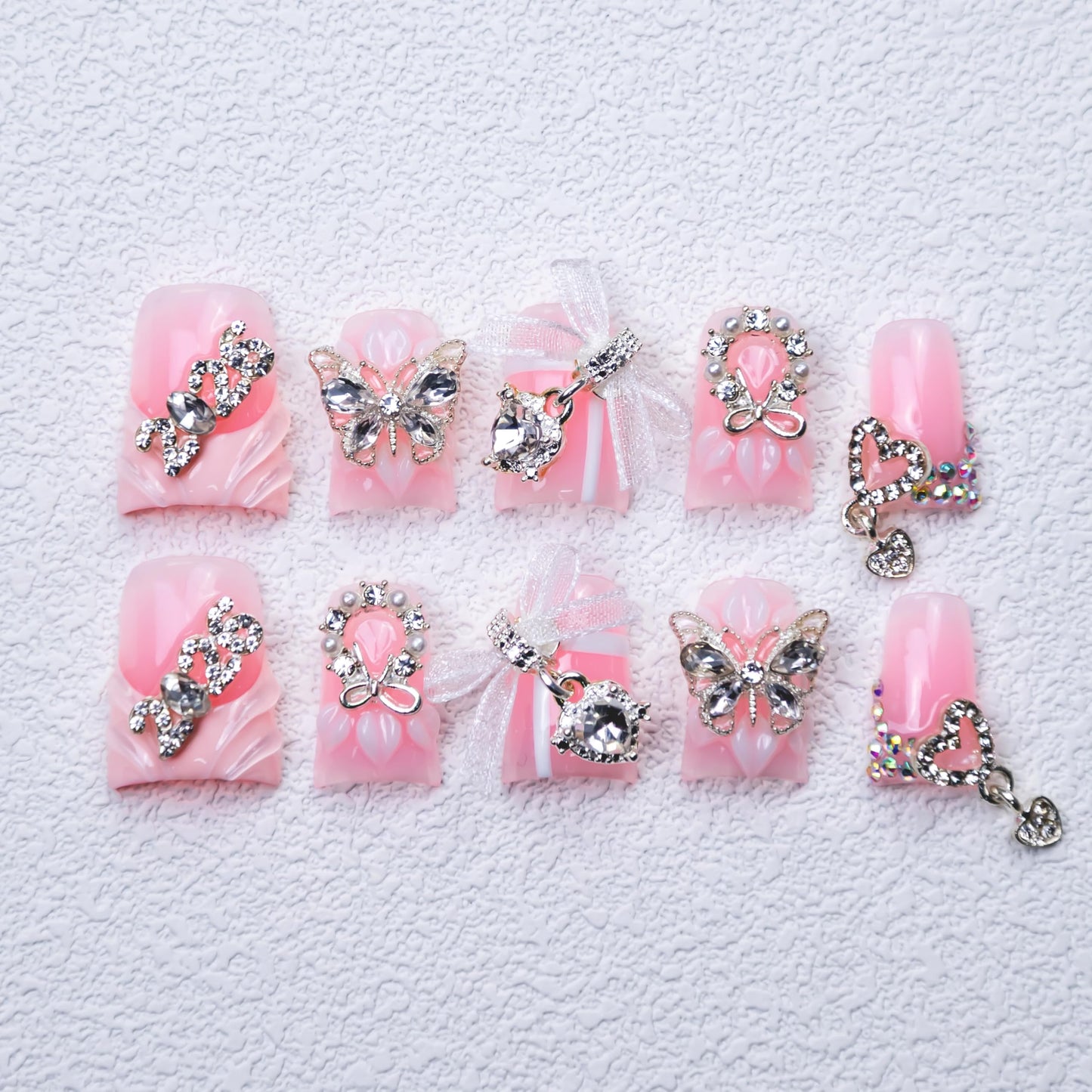 2026 Handmade Press On Nails And Toe Nails Set (S)