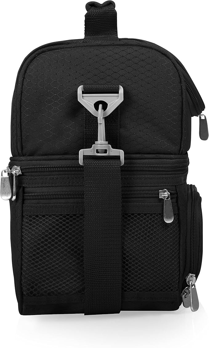PICNIC TIME NFL unisex-adult NFL Pranzo Lunch Bag, Insulated Lunch Box with Picnic Set, Lunch Cooler Bag