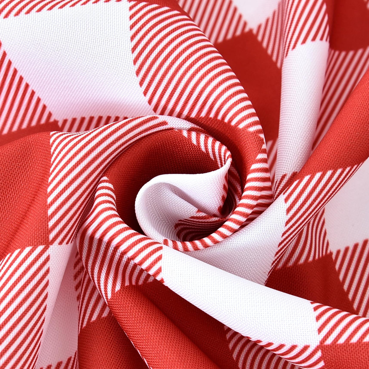 Waterproof Plaid Tablecloth Fabric