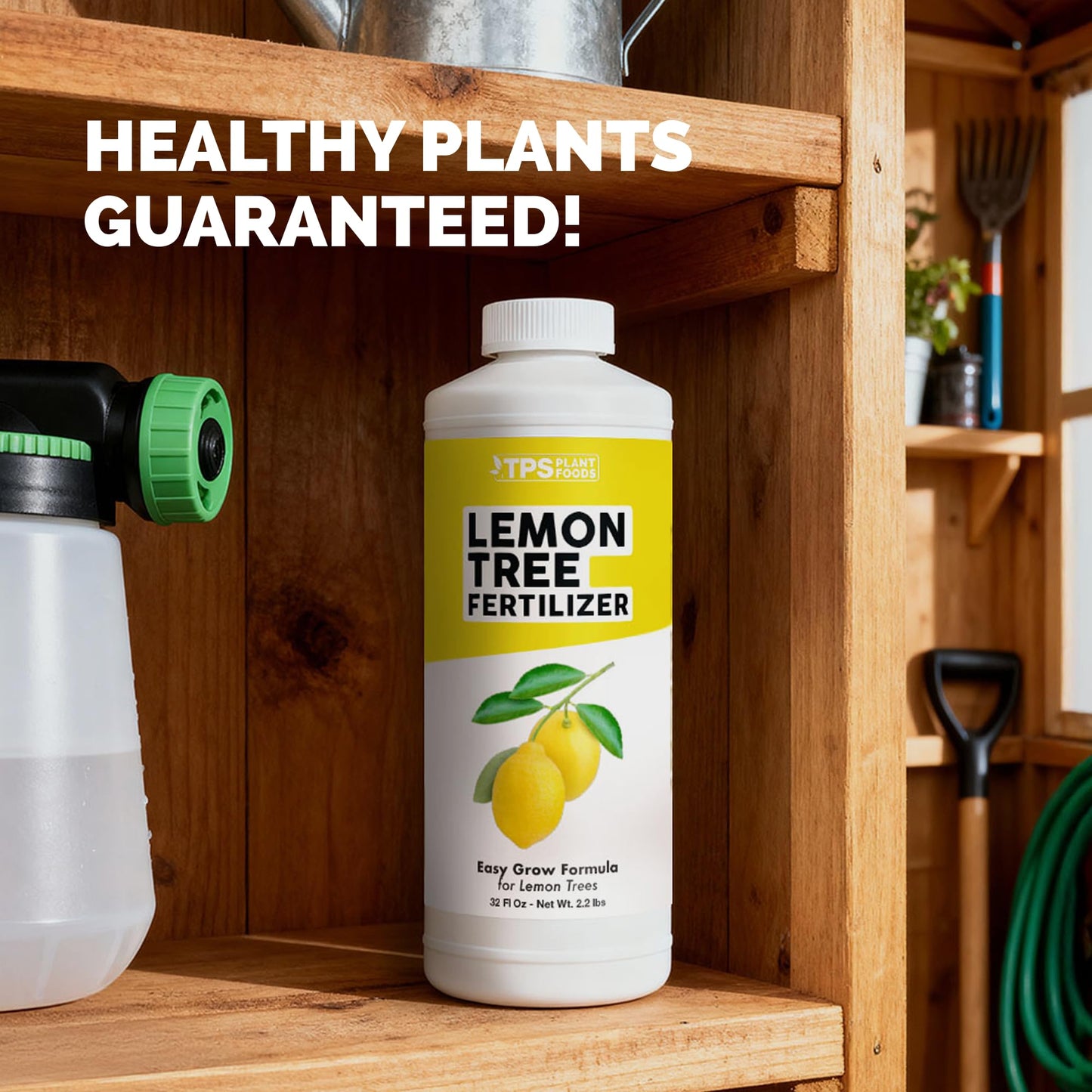 Lemon Tree Fertilizer – Liquid Plant Food for More Fruit, Better Flowering & Stronger Root Development, 8 oz