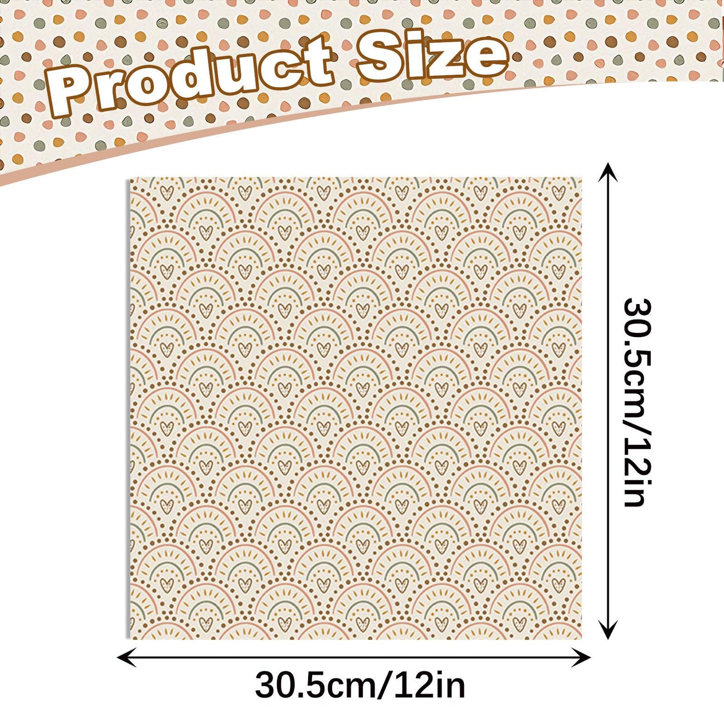 MerwDeeyt 12x12 Scrapbook Paper Packs, 48 Sheets Double Sided Patterned Papers Spring Floral Decorative Craft Paper for Scrapbooking Junk Journals Greeting Cards Decoration (Boho)