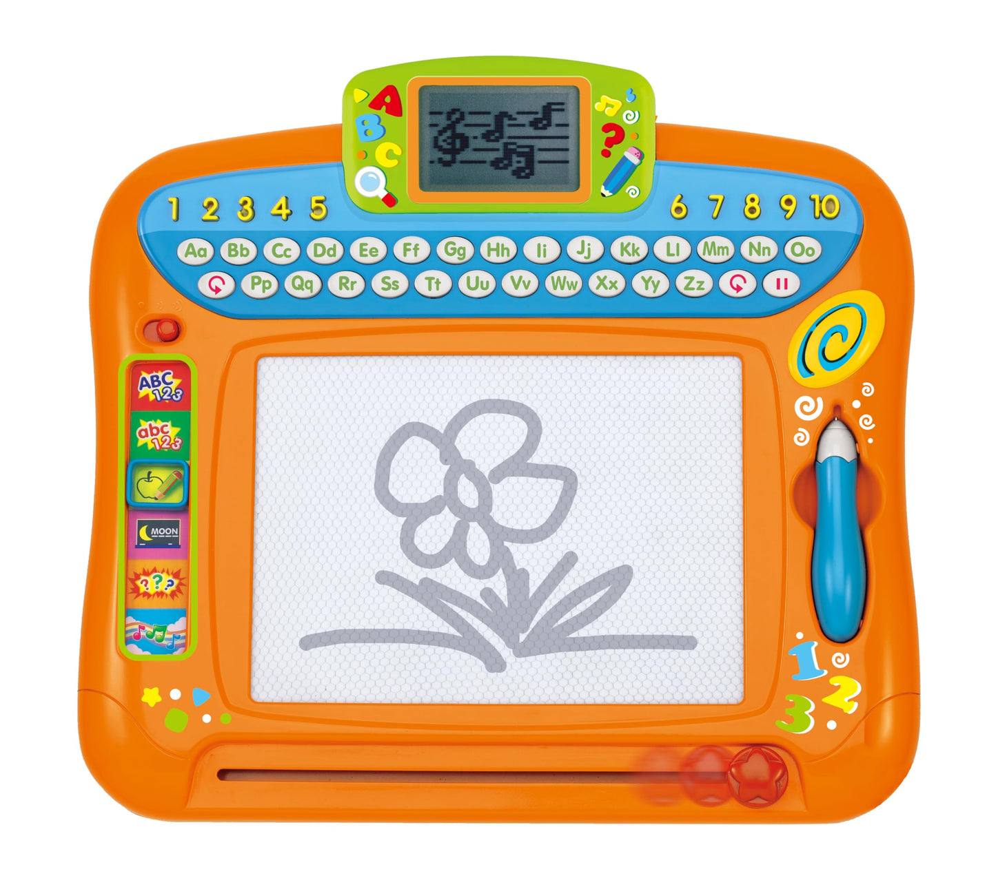 winfun Write 'n Draw Learning Board – Interactive Educational Toy for Toddlers, LCD Screen, 6 Learning Modes, Numbers, Letters, Music & More, Ideal for Ages 24 Months+