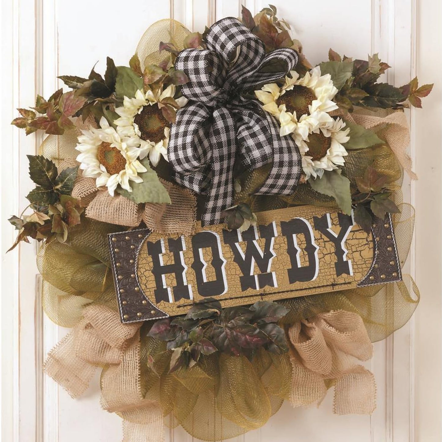 Leisure Arts Learn To Make Deco Mesh Wreaths Bk