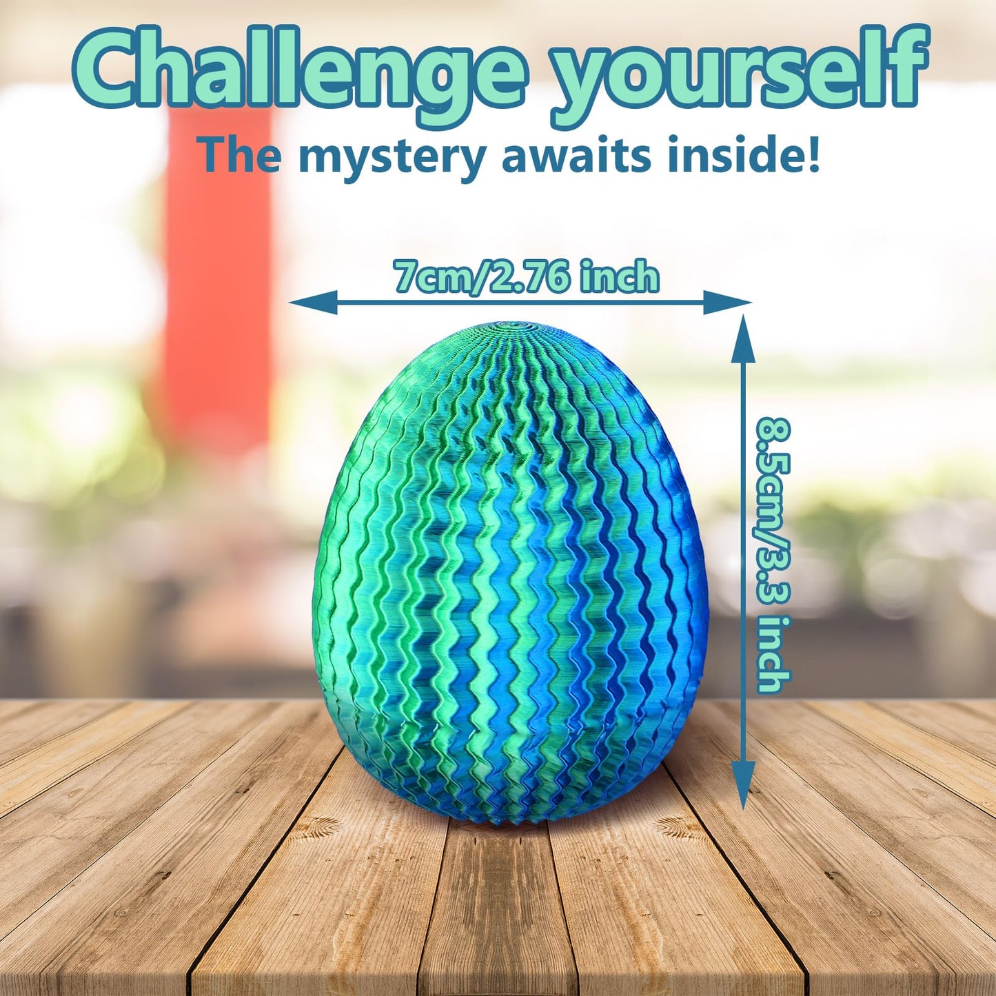 JolliLudo 2 Pcs Easter Egg Puzzle Box Money Puzzle Box for Cash Gift with Hidden Compartments Present for Easter Birthdays & Special Occasions 2026 Creative Gift Ideas (Green)
