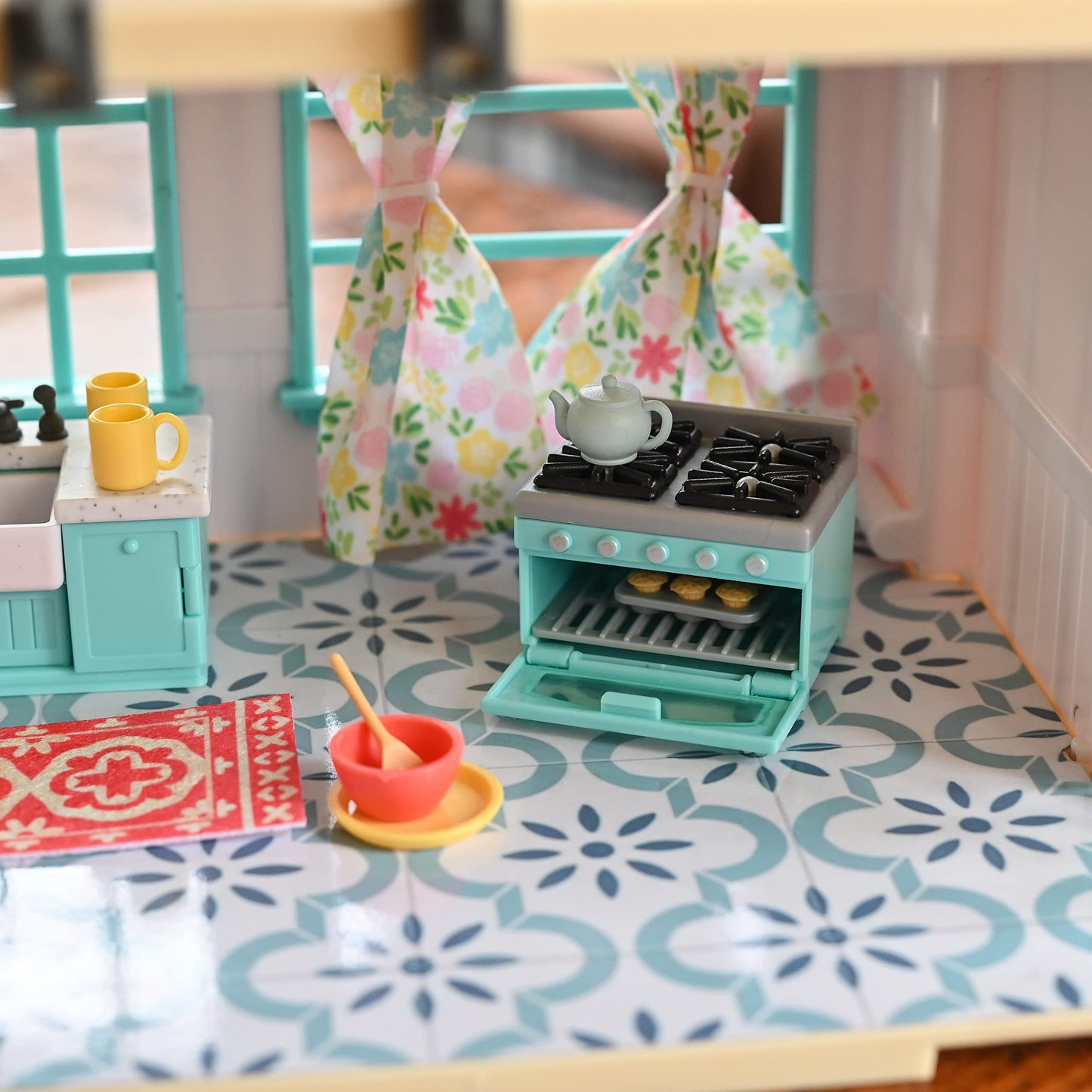 Honey Bee Acres Sweet Home Kitchen Accessories Playset, 27 piece Set: