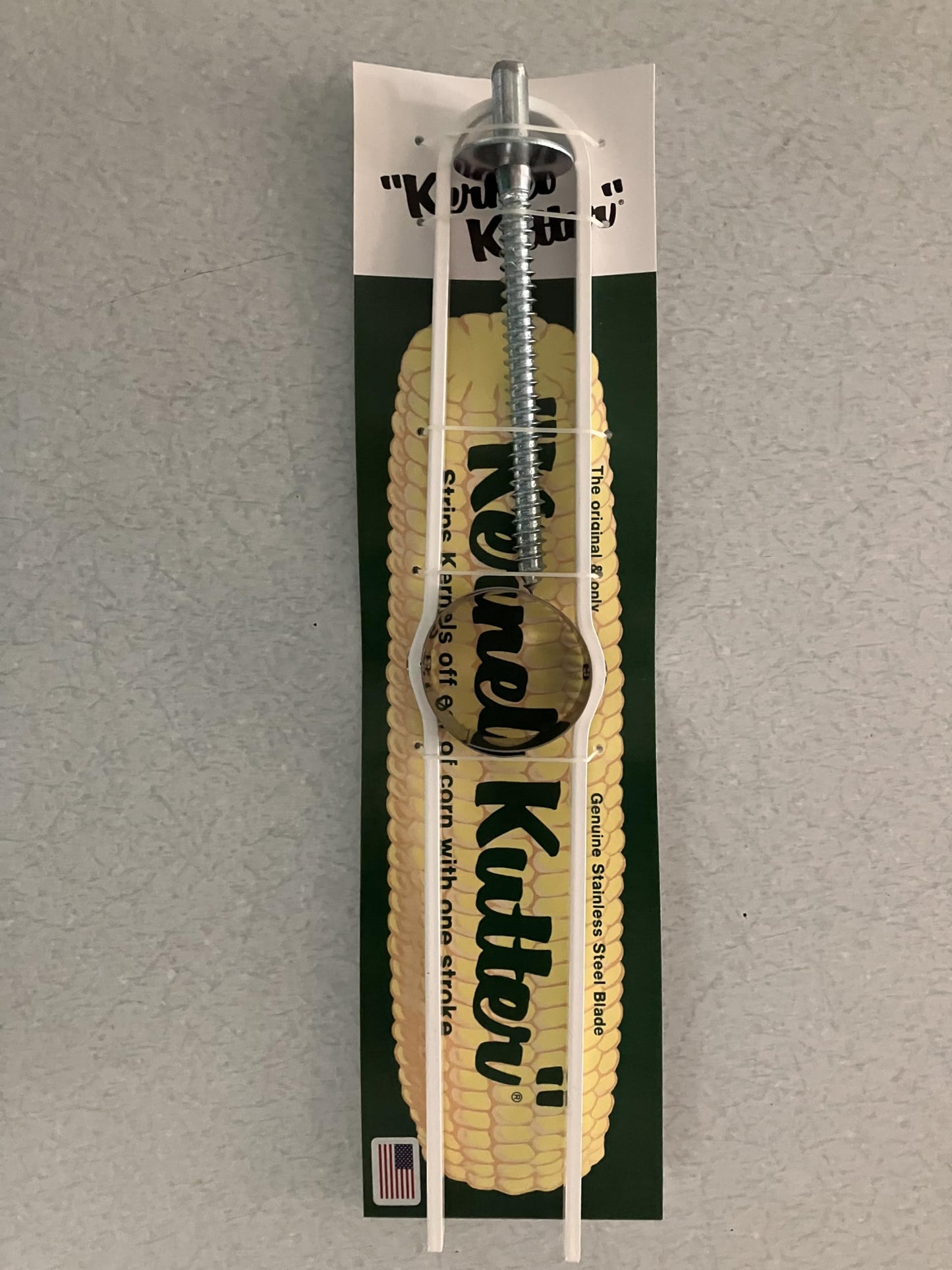The Original Kernel Kutter (Sweet Corn Cutter, Stripper, peeler) with Bit "proudly made in the USA"