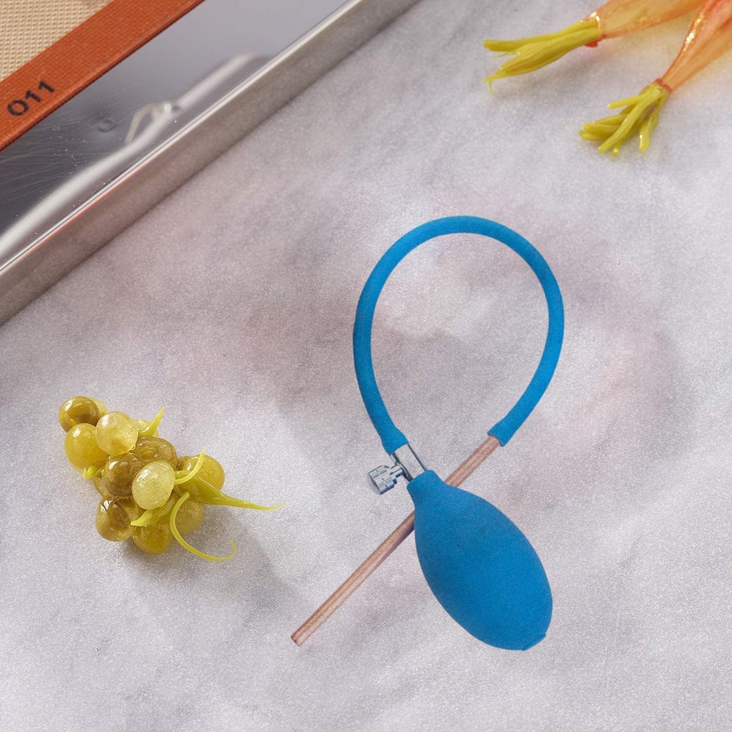 Mineye Sugar Blowing Pump, Sugar Tools Sugar Blower Pump for Candy Art, Sugar blowing kit for Candy Art Work Cuisine Creation