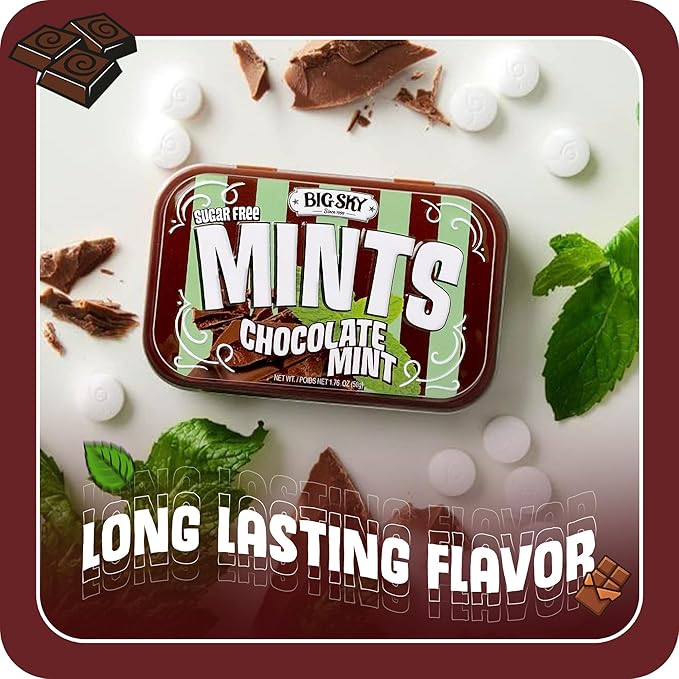 Big Sky Sugar Free Mints (Chocolate Mint)