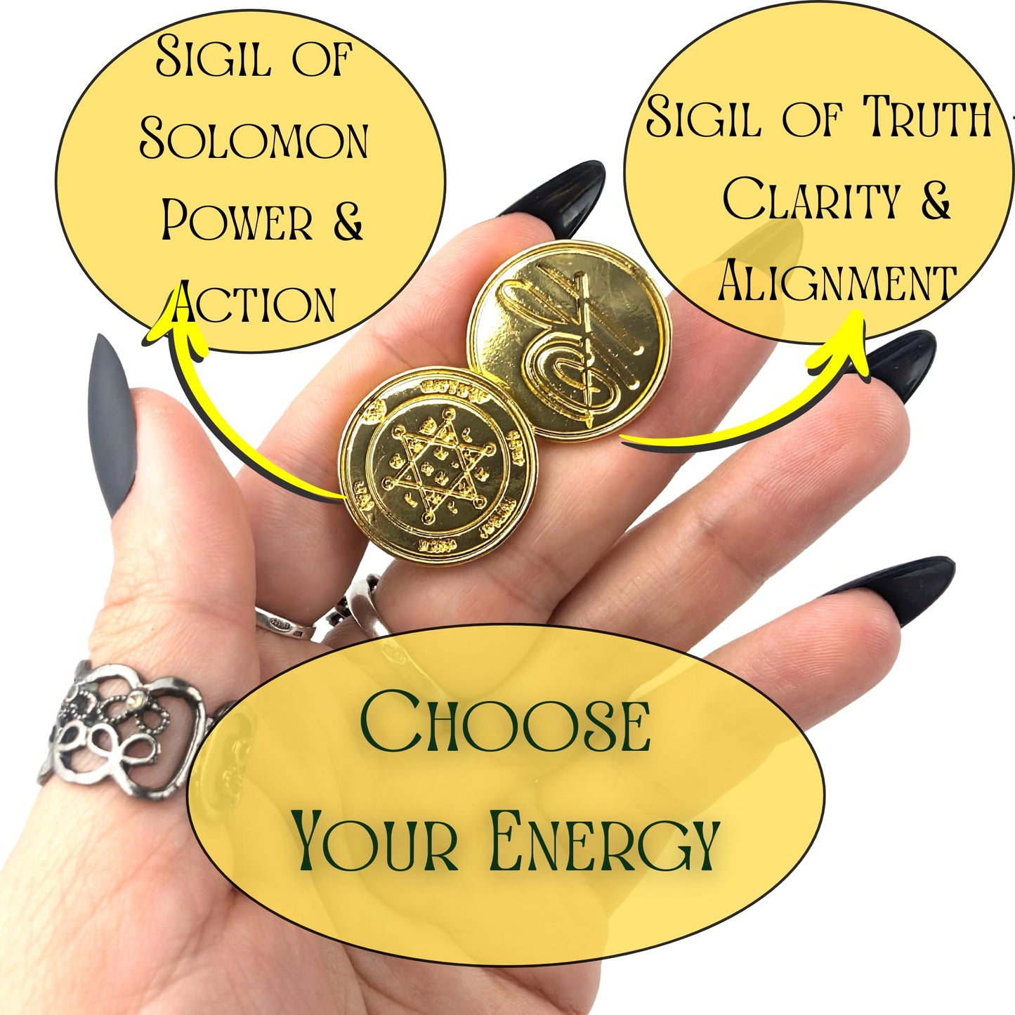 Manifestation Kit with Fire Paper & Wax Seal Stamps – Sigil Ritual Tools for Writing, Sealing & Releasing Intentions – Spiritual Self Care Gift for Manifestation – Witchy Cauldron Manifest Dreams Seal