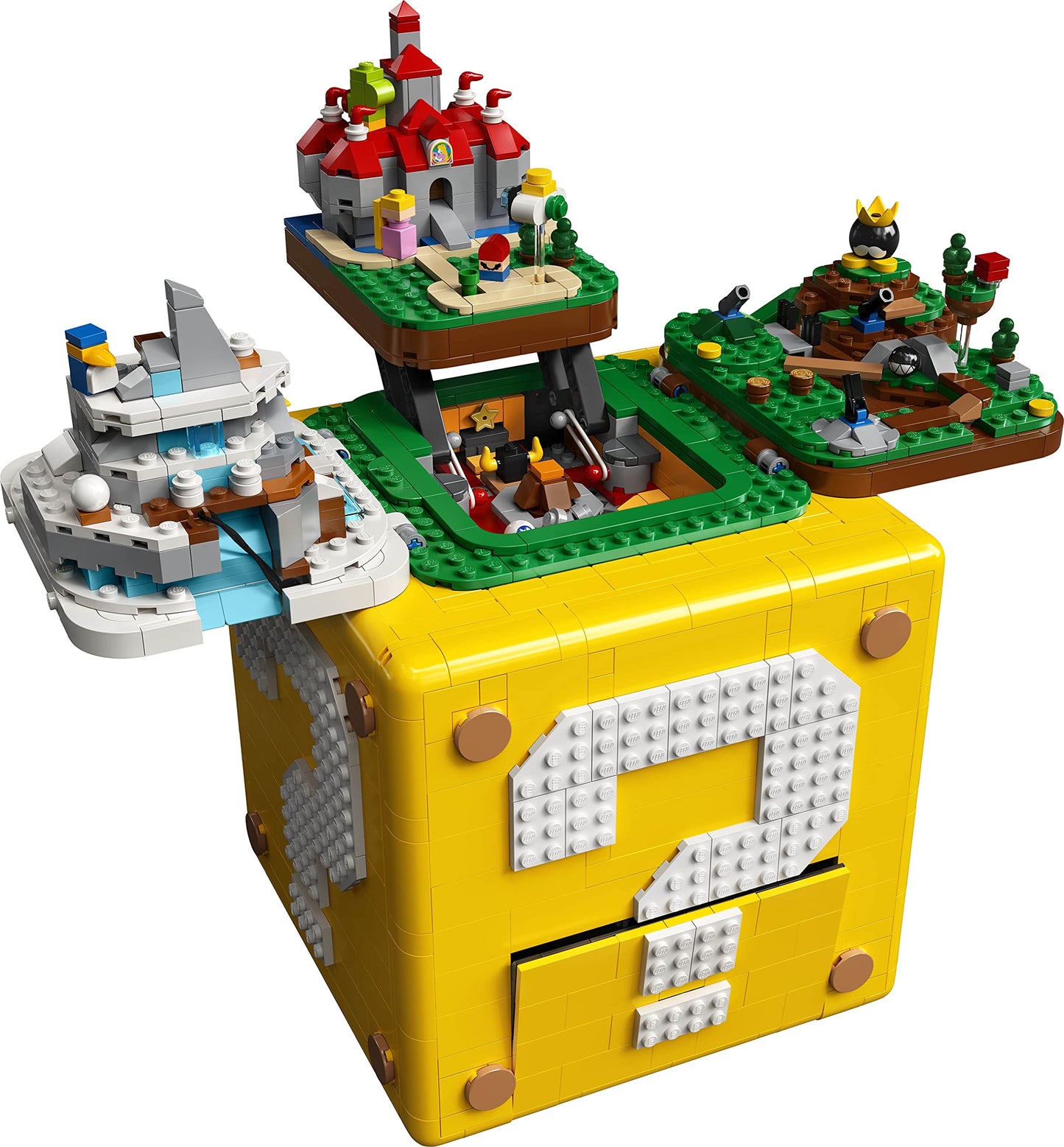 Lego Super Mario Fragezeichen-Block aus Super Mario 64