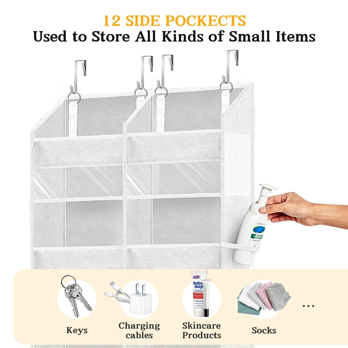 Over The Door Organizer 6 Tiers