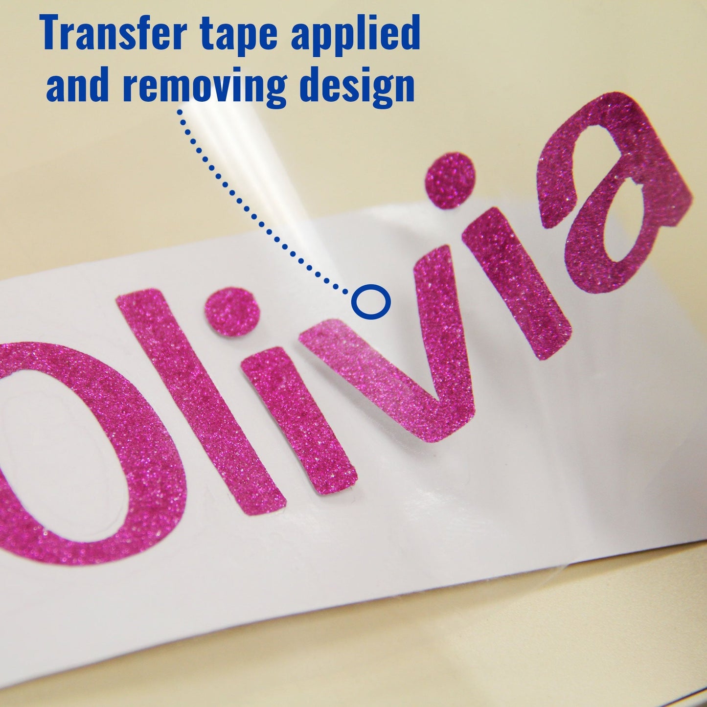 Threadart Strong Grip Transfer Paper | 3 Yard Roll - 12" Wide | Perfect for Textured Glitter Sign Vinyl Applications