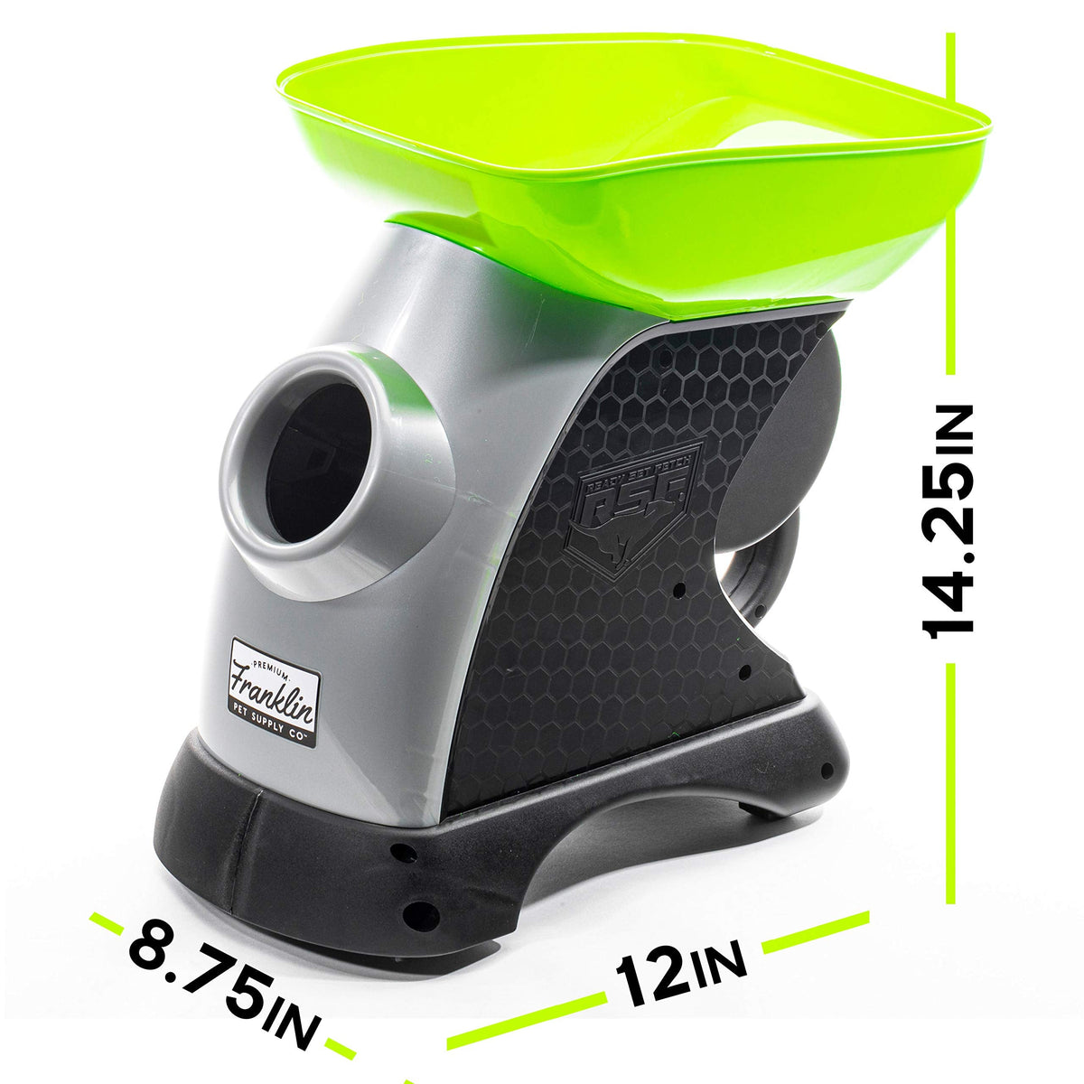 Franklin Pet Supply Ready Set Fetch Automatic Tennis Ball Launcher Dog Toy - Authentic Tennis Ball Thrower - Launchesup to 40' - Interactive Pet Toy