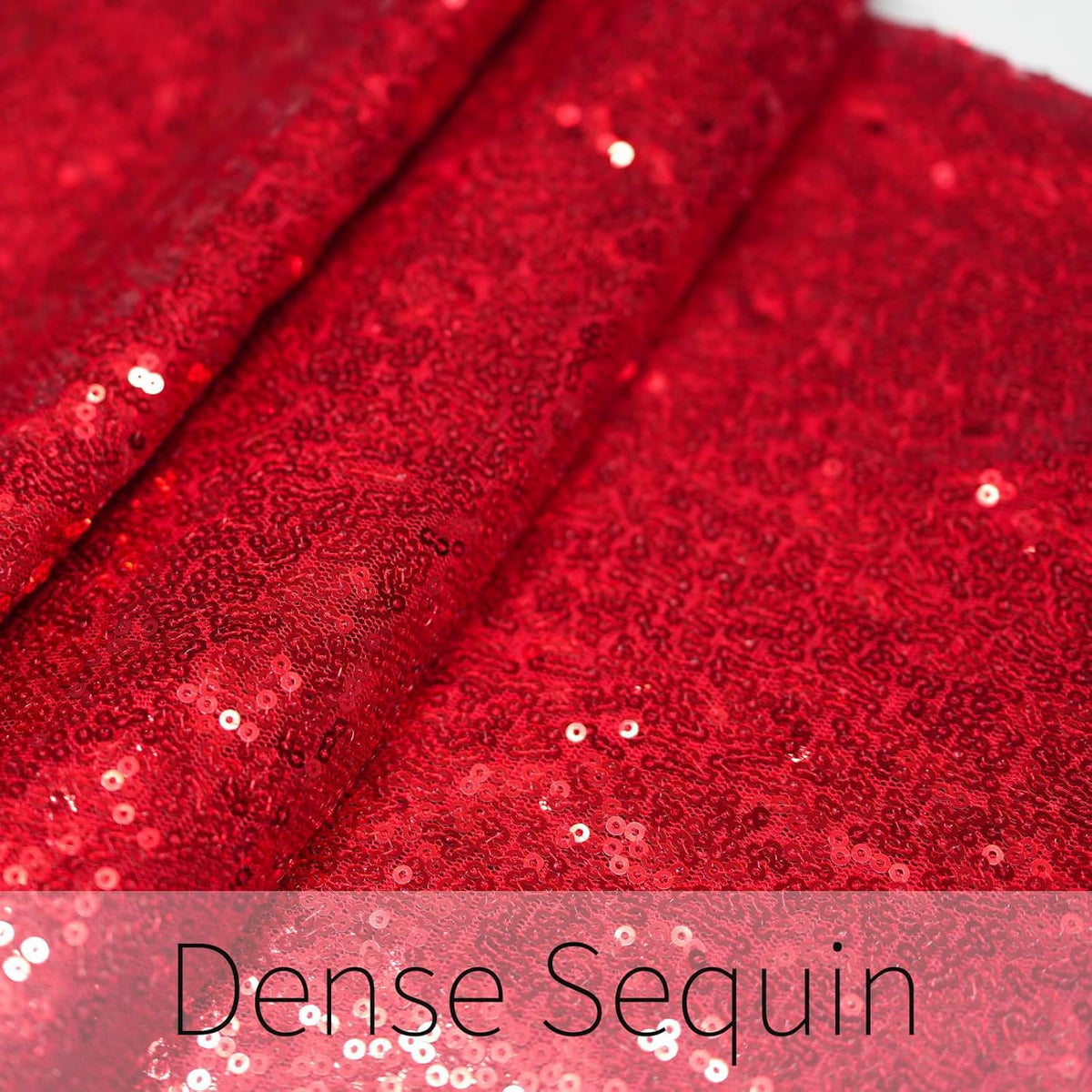 12x108 inch Red Sequin Table Runner Sparkly Glitter Table Linens 6 Packs for Party Decorations Wedding Birthday Baby Shower Engagement Anniversary