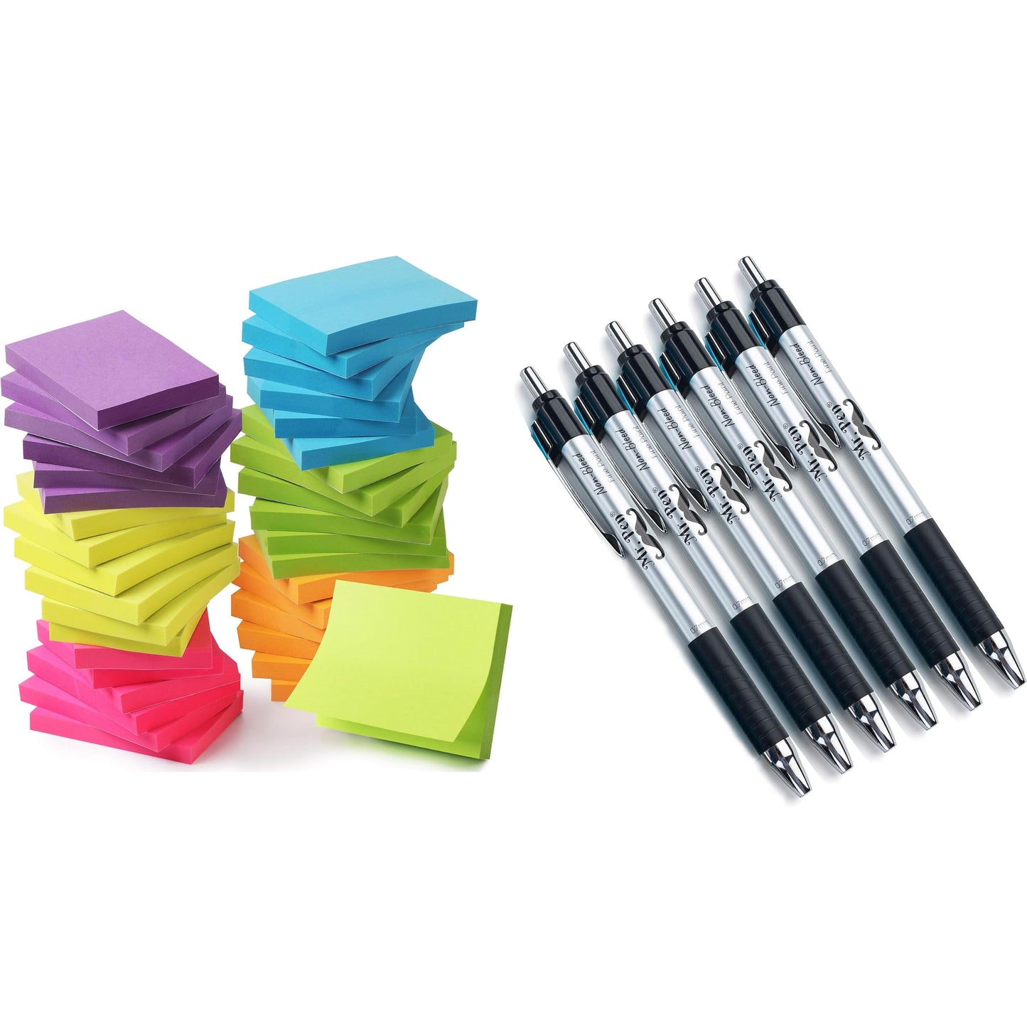 Mr. Pen- Sticky Notes and No Bleed Pens