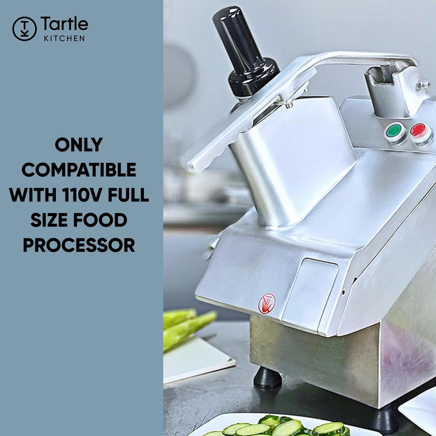 TK Universal Disc Replacement for Half and Round Hopper - Vegetable Chopper - Julienne 4x4mm.