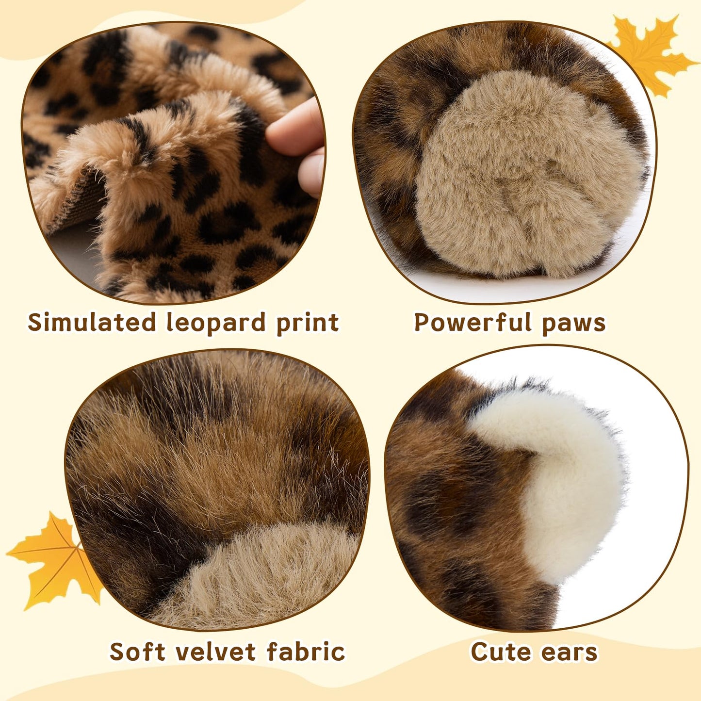 MorisMos 16 Inch Cheetah Stuffed Animal, Soft Cute Cub Plush, Wild Cheetah Animals Fun Gift for Boys, Girls, Kids