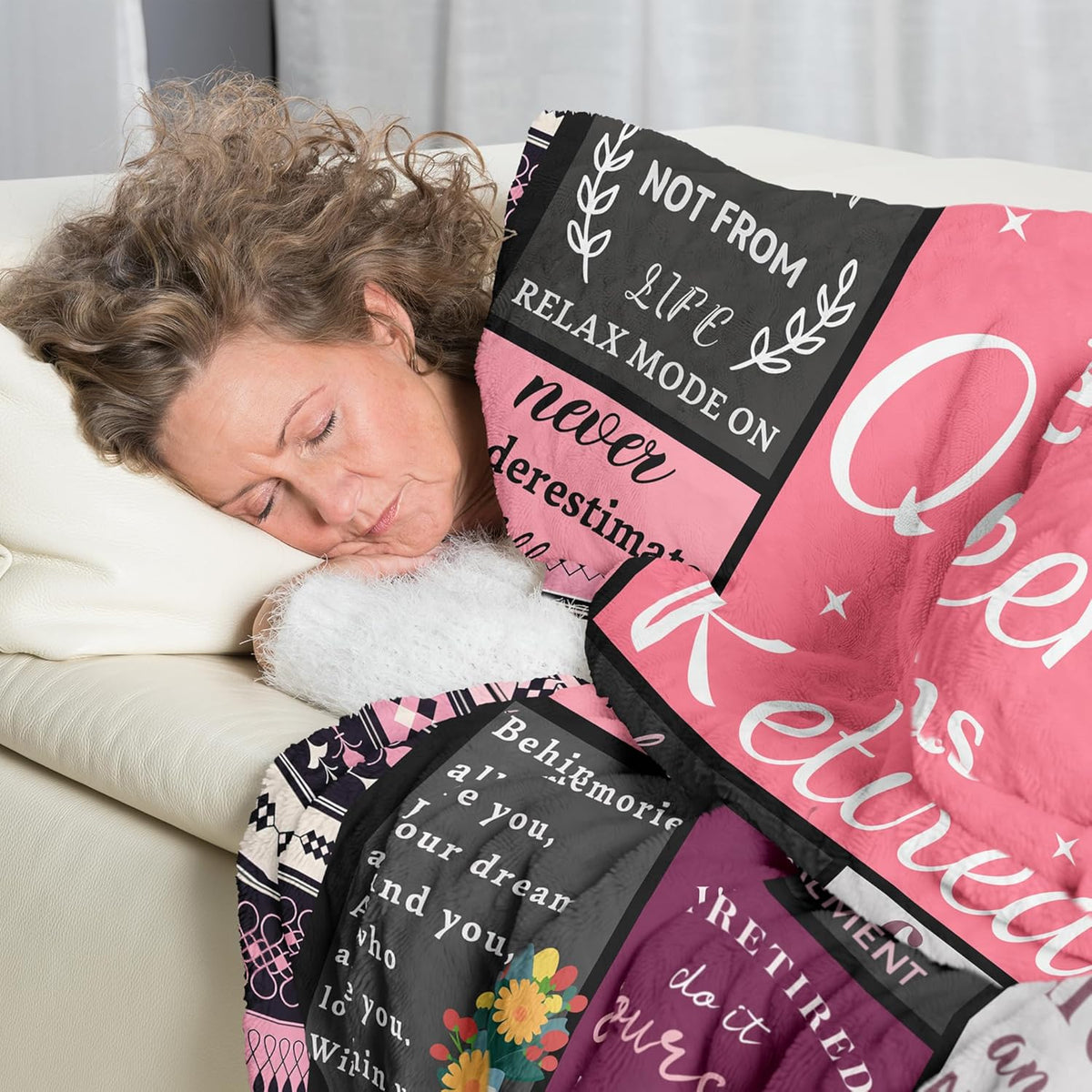 Best Retirement Gifts for Women 2025, Cool Retirement Gifts Ideas, Retired Gifts for Women, Goodbye Farewell Gifts for Coworkers, Coworker Leaving Gift Blanket 60”X50”