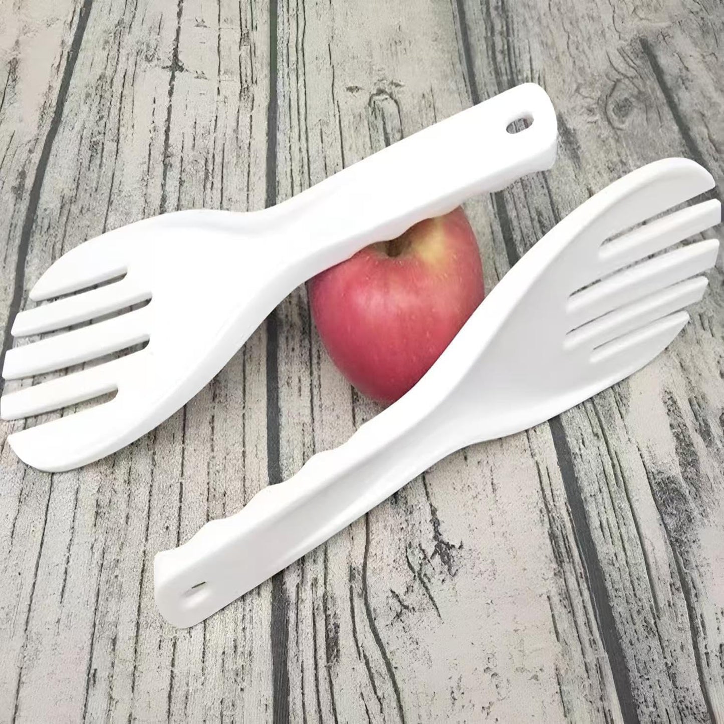 Jumbo Large Plastic Rice Paddle Spatula Scoop Fork-Like, 10.63" (27 cm) Long, 1 pcs per case