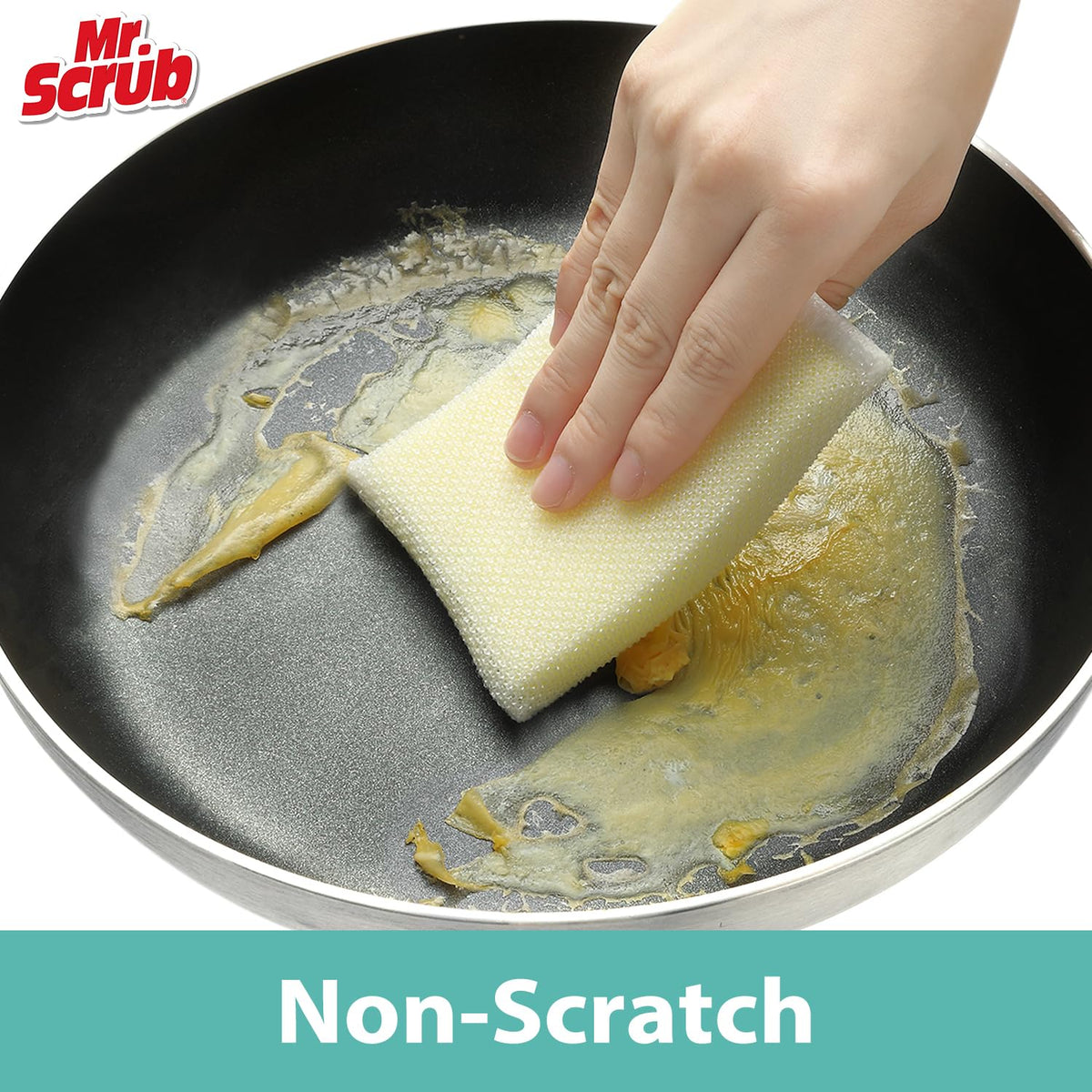 Sponges Kitchen Scrub Dish Sponge Scouring Pad (48 Count)