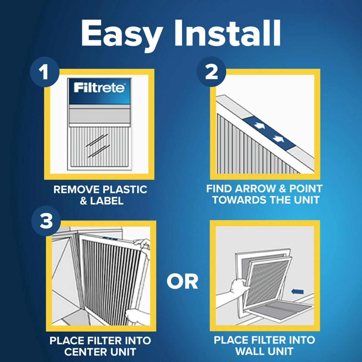 14x18x1 AC Furnace Air Filter (6 Count)
