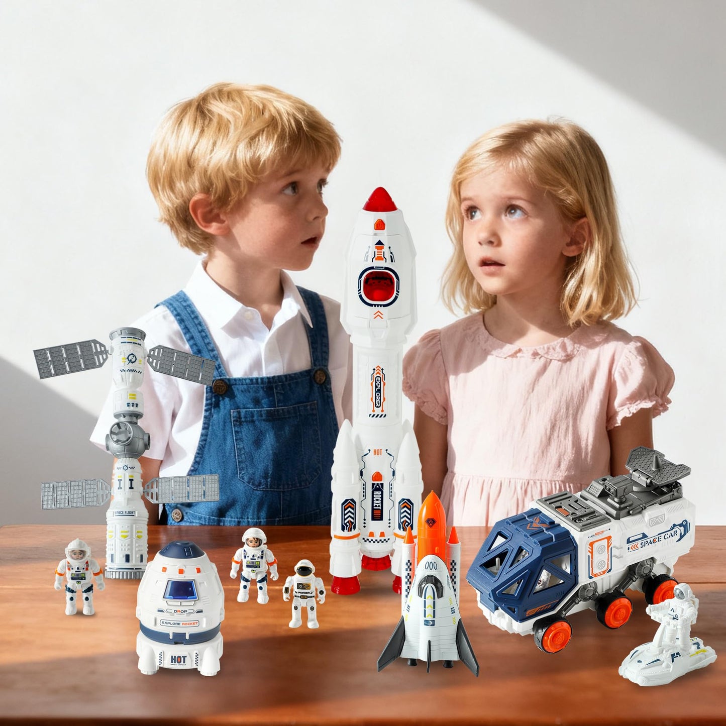 Wbzle Educational Interactive | Children's Rockets for Kids | Toddler Toys 4-5 Boys & Boys Toys 6-8 Years Old