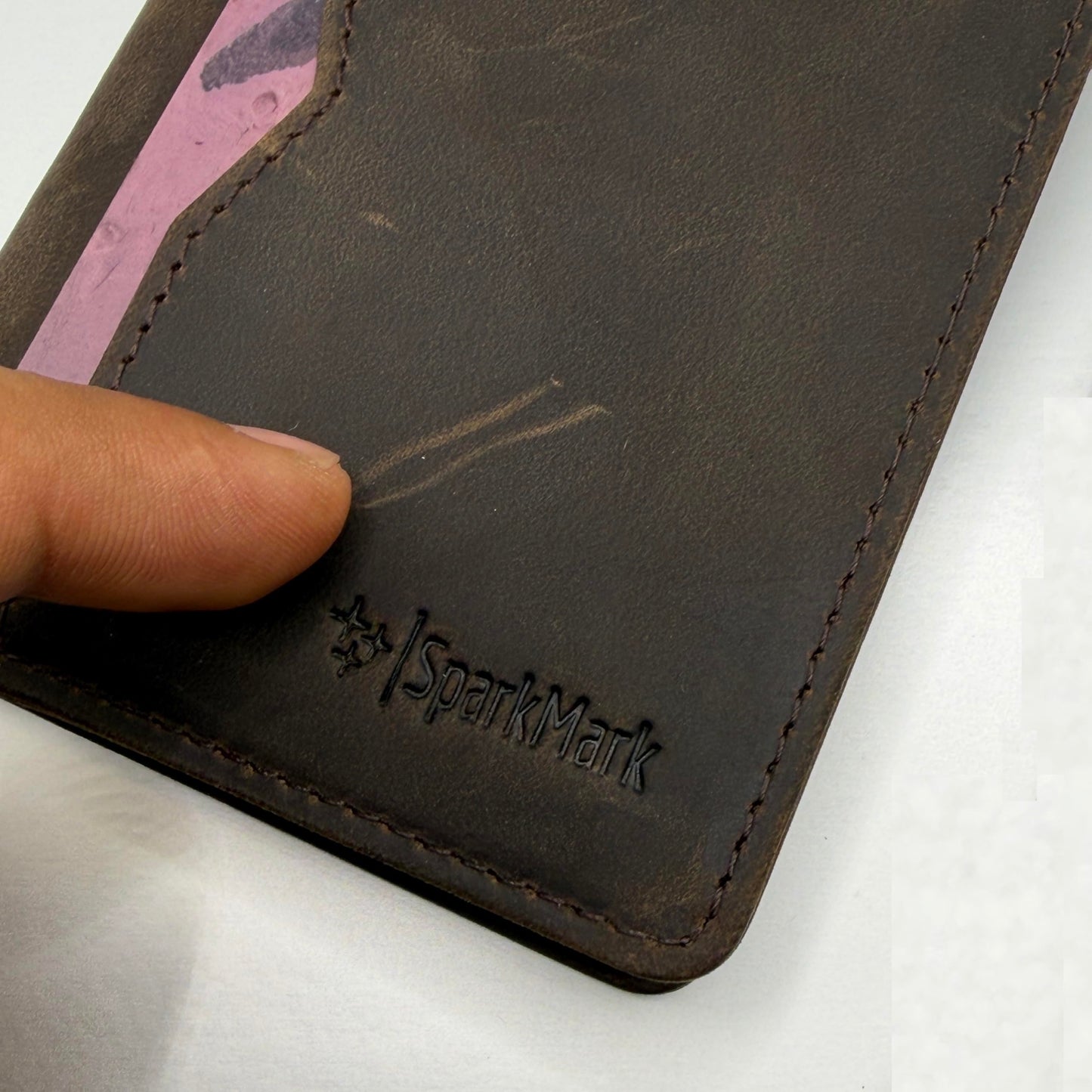 RFID Blocking Slim Wallet for Men | Thin Bifold Credit Card Holder Wallet | Mens Wallet Slim Business Card Case | Minimalist Front Pocket wallet with Gift Box (Genuine Full Grain Soft Leather)