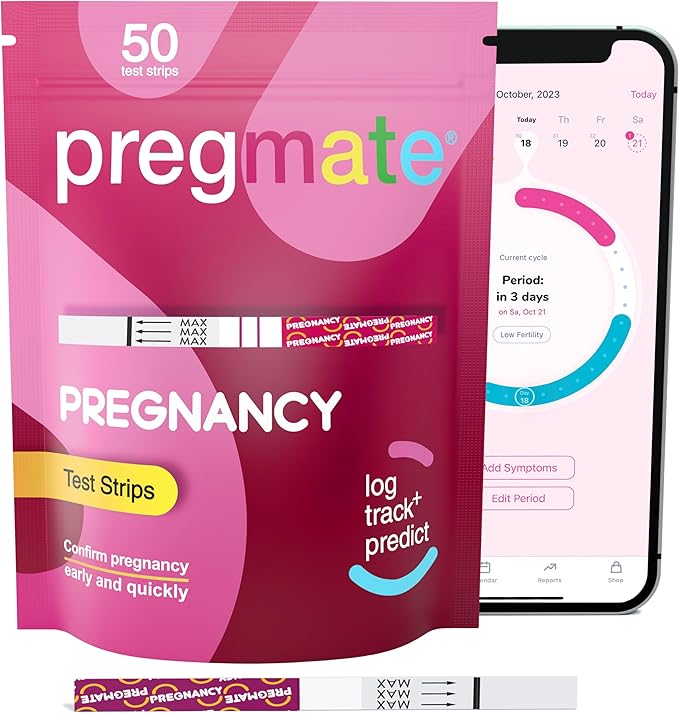 Pregmate Pregnancy Test Strips (50 Count)