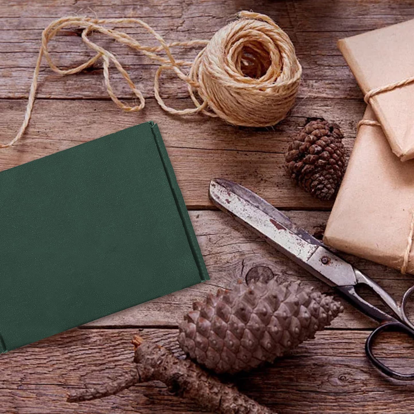 Green Recyclable Cardboard Small Gift Mailer Boxes for Shipping Packaging Craft Gifts Giving Products (25 Pack, 7.2 x 5.2 x 2 Inch)