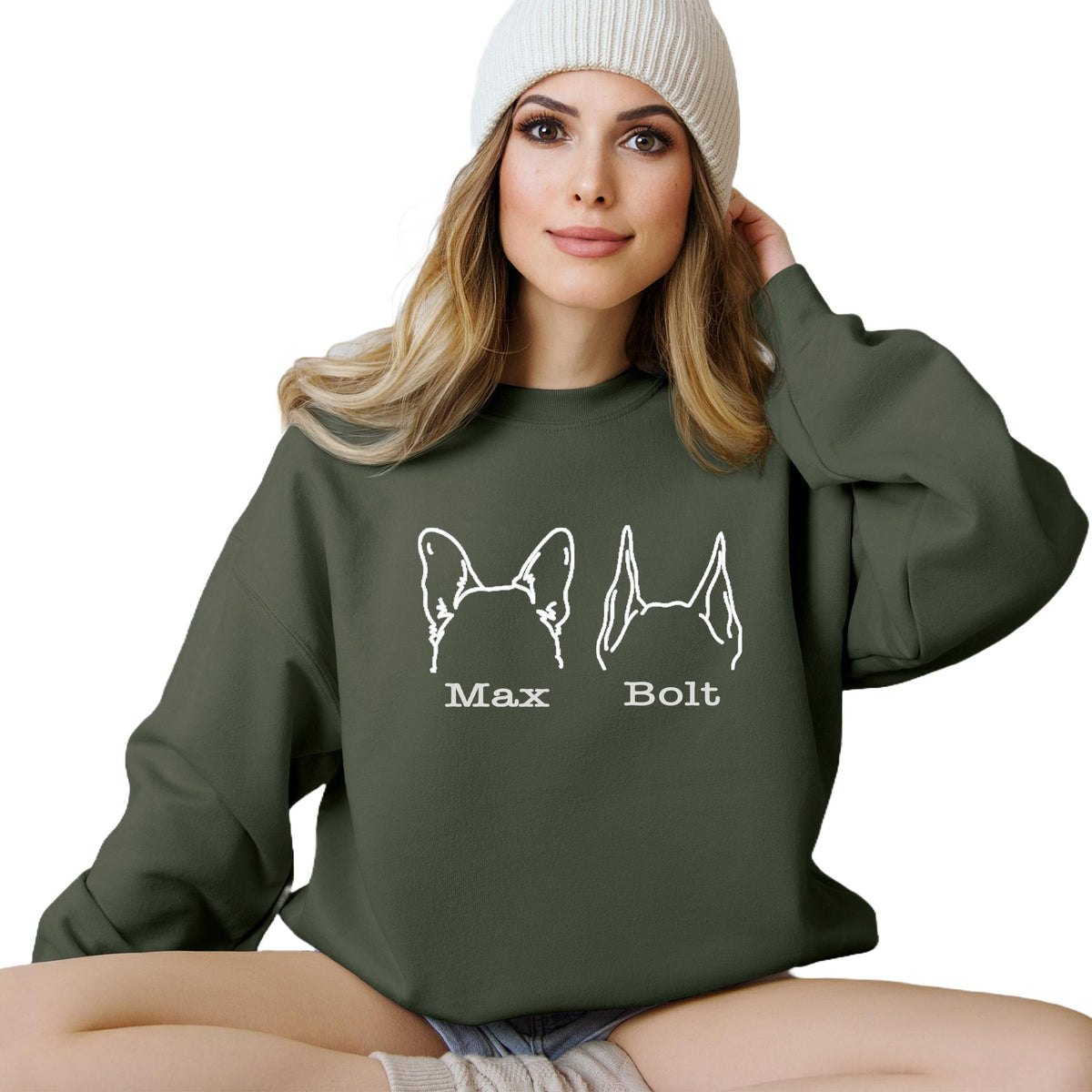 Custom Unique Personalized Schnauzer Dog Ears Shirt with Name