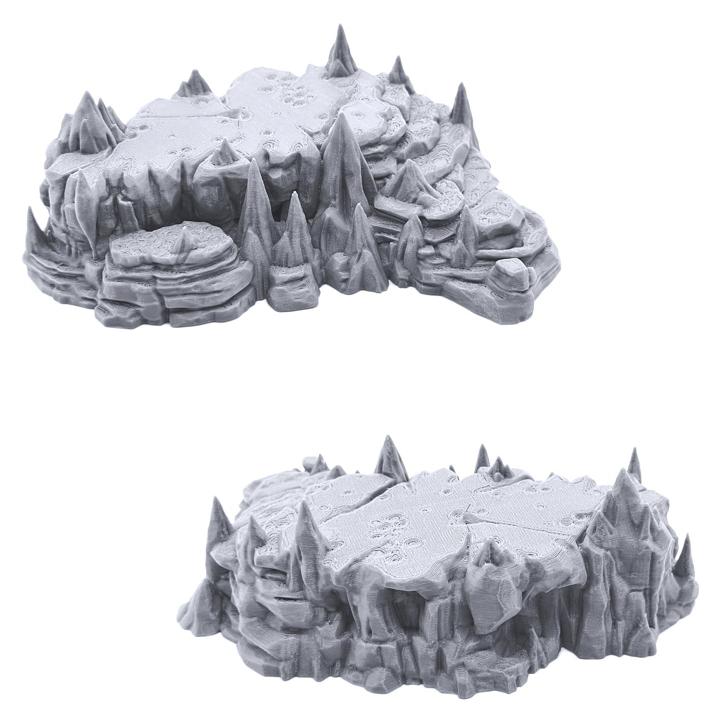 EnderToys Raised Caverns - DND Terrain Scenery for Tabletop 28mm Miniatures Wargame