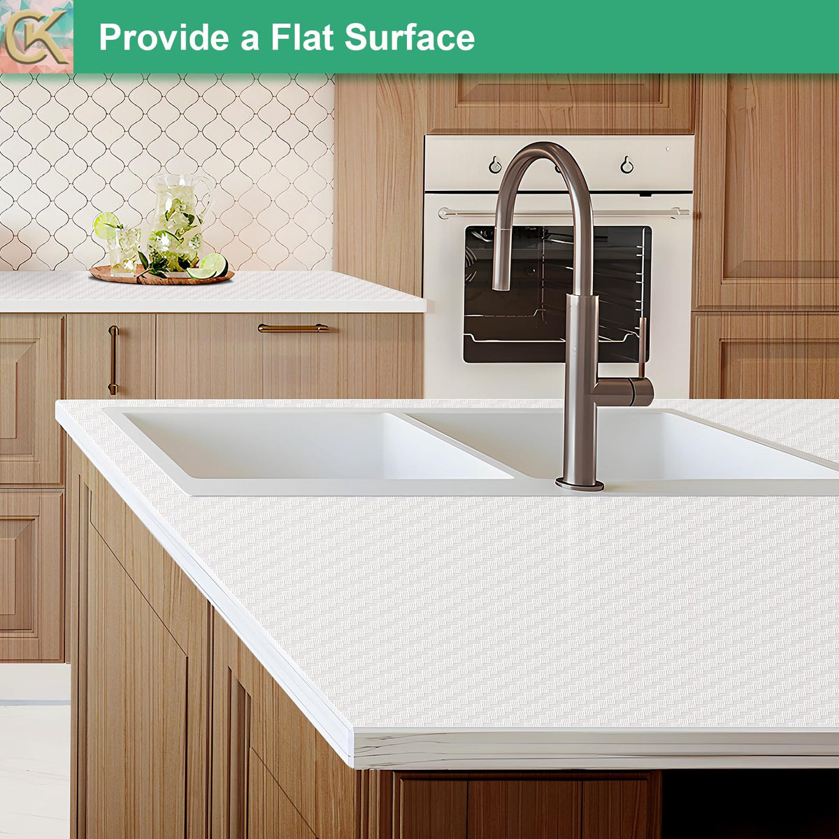 Self Adhesive Shelf Liner Kitchen Liner (559.016 sq inches)